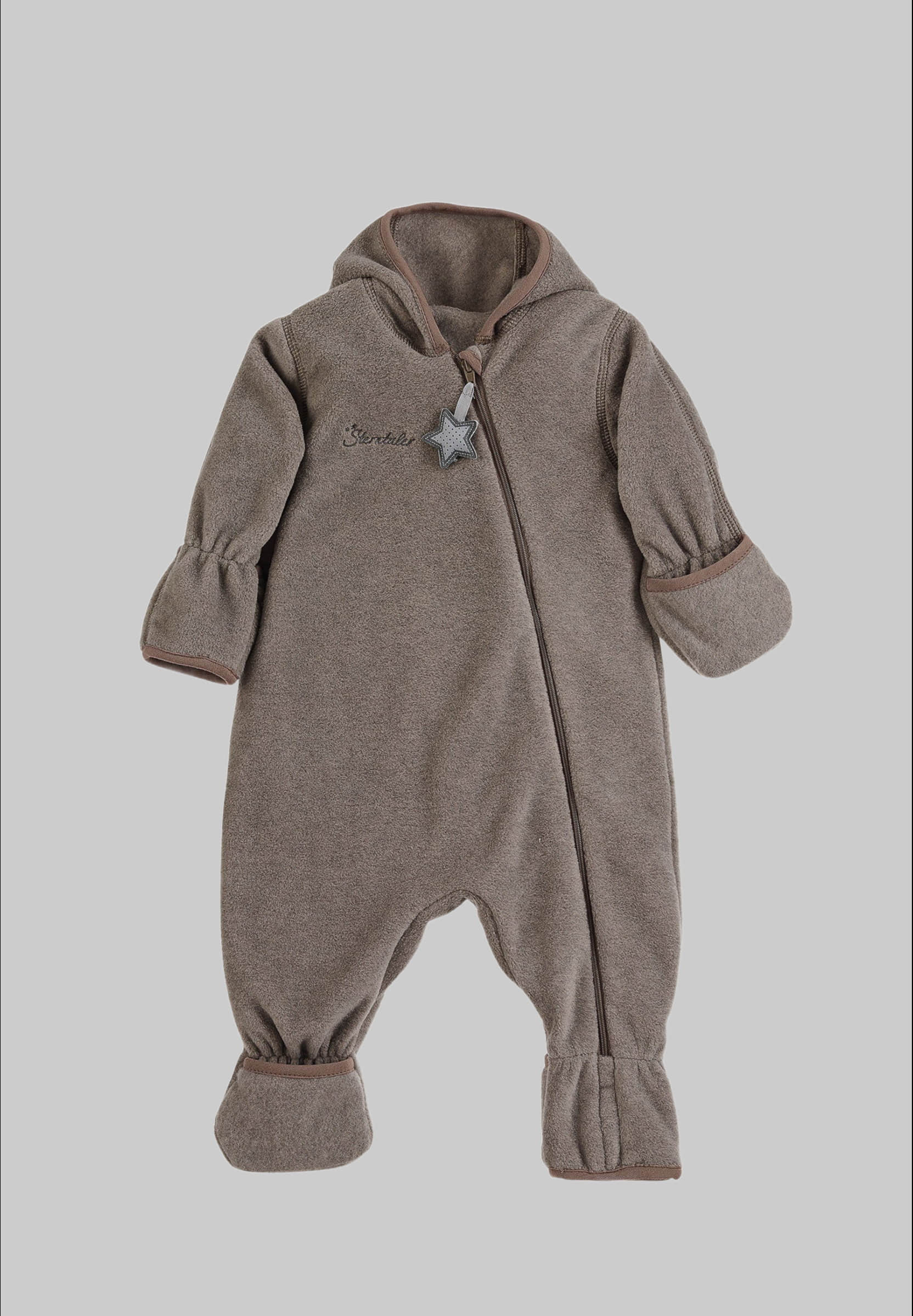 Sterntaler® Microfleece Overall - Cozy Baby Jumpsuit | Shop Now braun mela Sterntaleru00AE Babymode