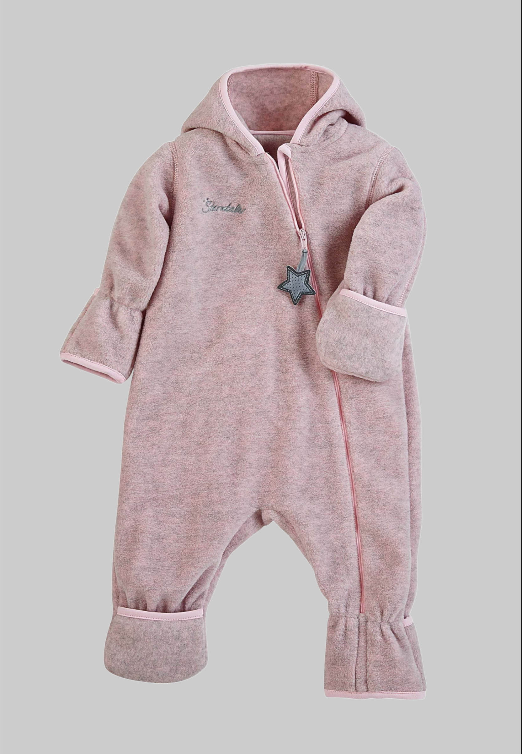 Sterntaleru00AE Sterntaler® Microfleece Overall - Cozy Baby Jumpsuit | Shop Now rosa melange Babymode