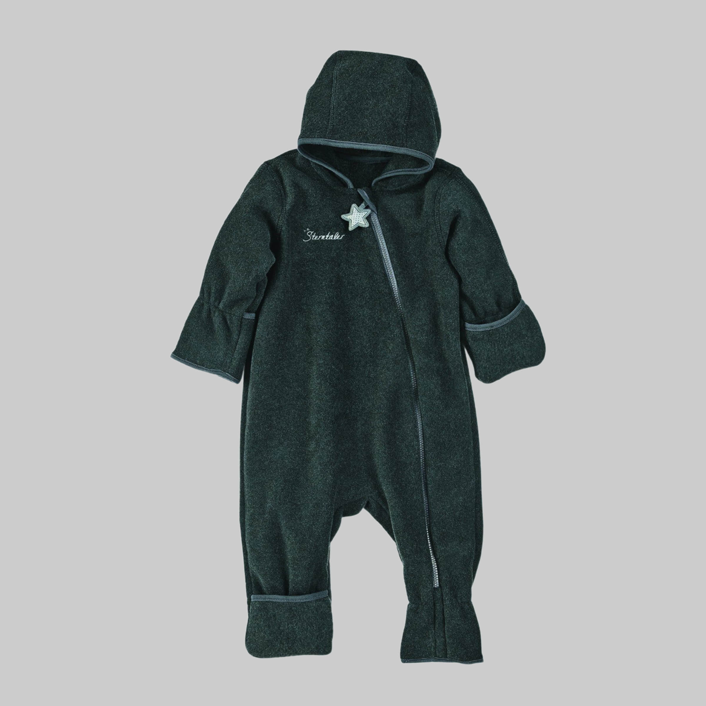 Sterntaler® Microfleece Overall - Cozy Baby Jumpsuit | Shop Now türkis mel Babymode Sterntaleru00AE