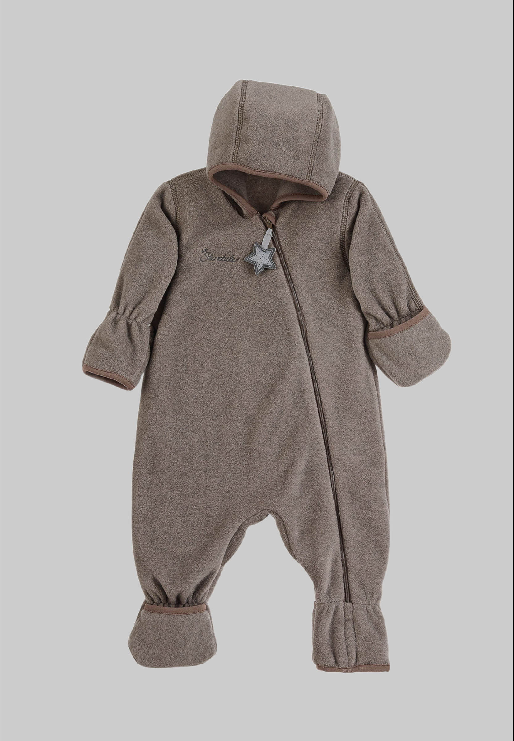 Sterntaler® Microfleece Overall - Cozy Baby Jumpsuit | Shop Now braun mela Sterntaleru00AE Babymode