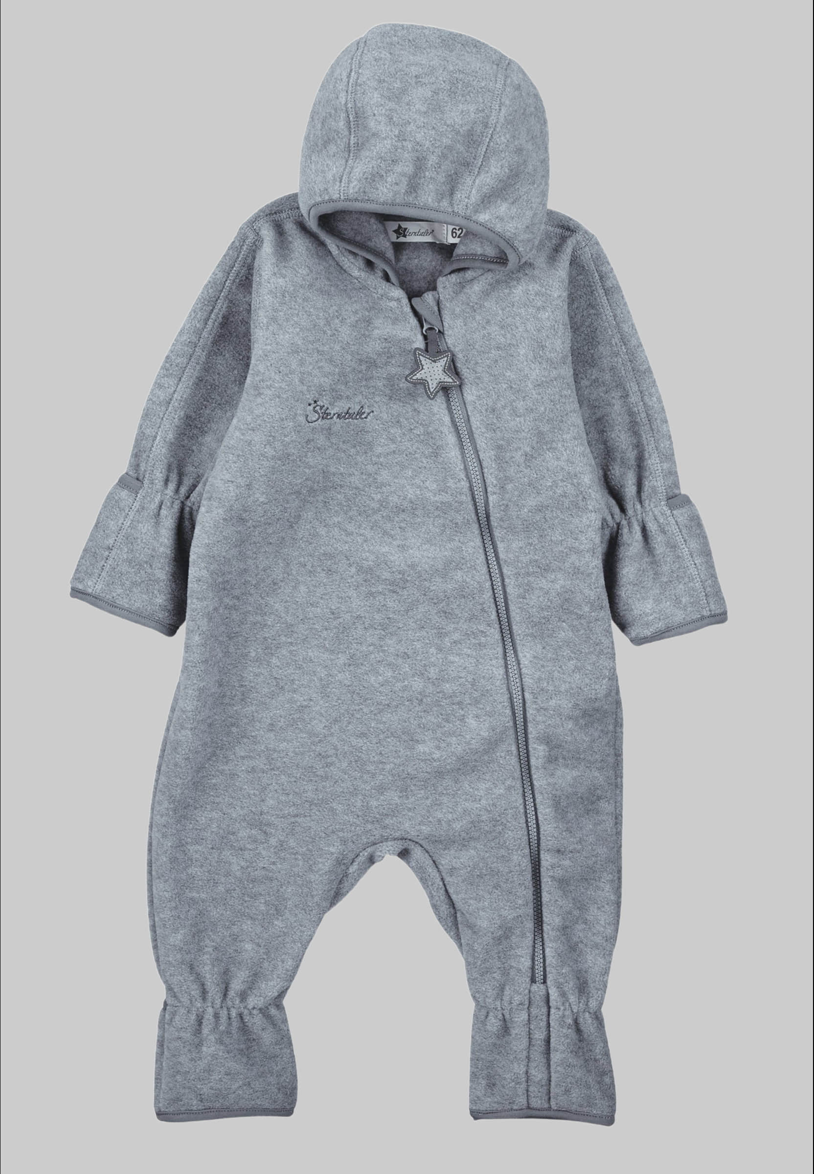 Sterntaleru00AE Babymode Sterntaler® Microfleece Overall - Cozy Baby Jumpsuit | Shop Now grau