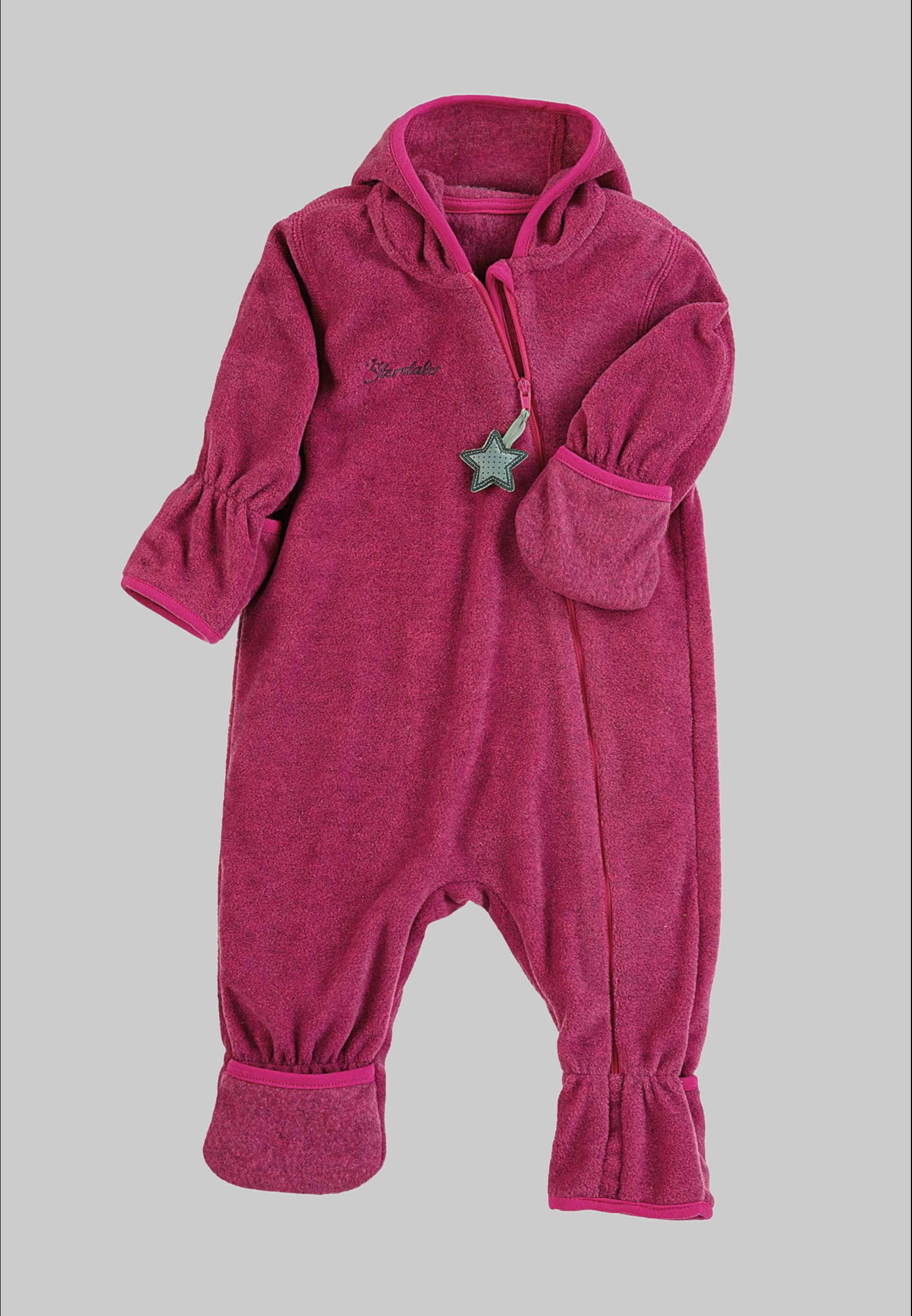 Sterntaleru00AE Babymode Sterntaler® Microfleece Overall - Cozy Baby Jumpsuit | Shop Now magenta mel.