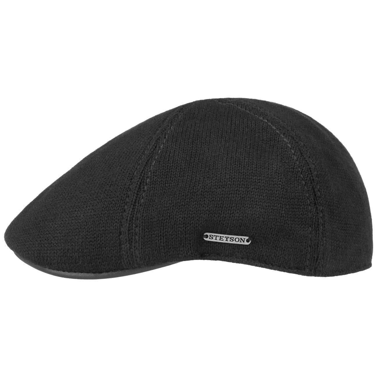Stetson Leather Brim Flat Cap | Classic Style & Premium Quality Accessoires & Taschen Stetson
