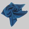 TINITEX Seidentuch Nickituch Halstuch Seide Satin marine TINITEX Mädchenmode
