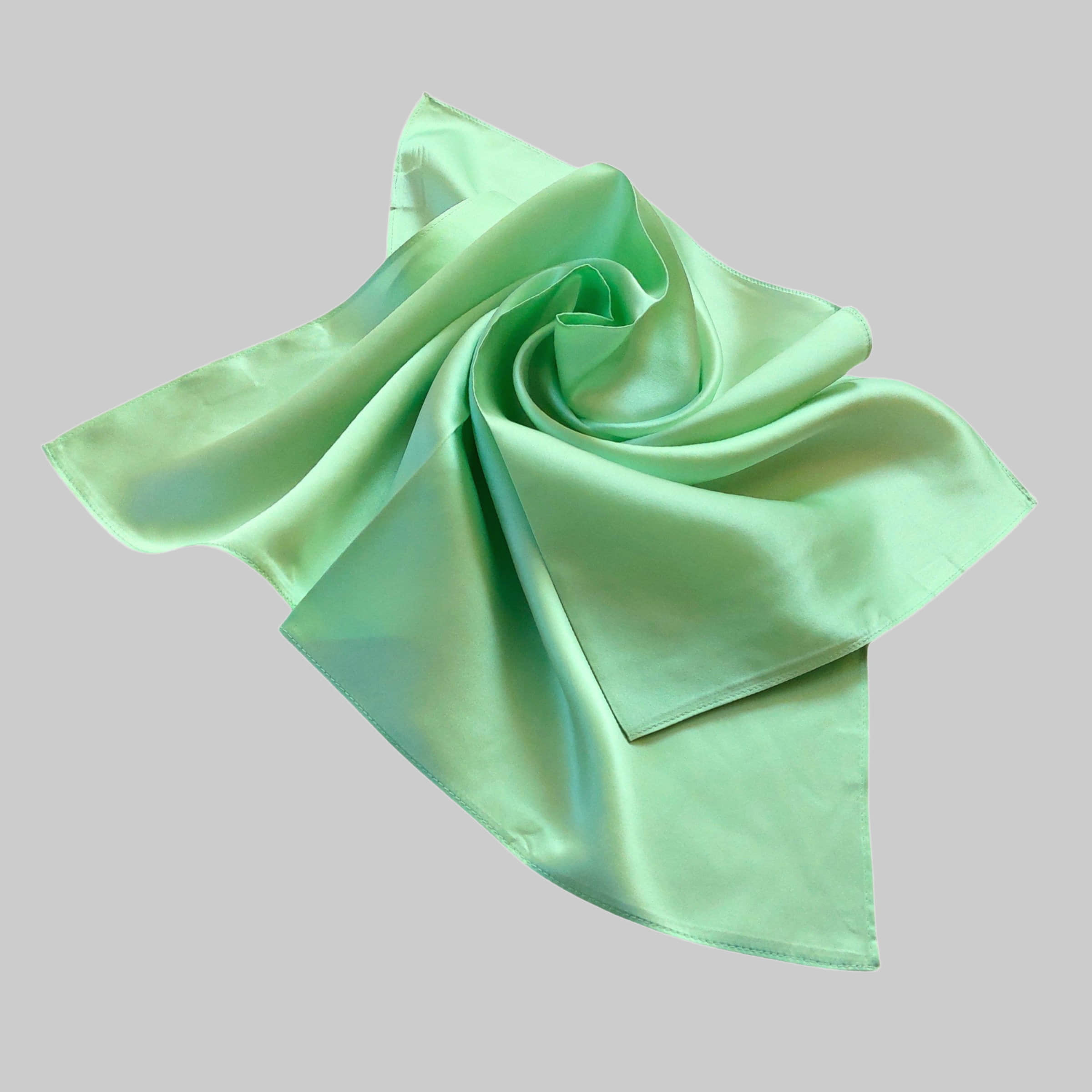 TINITEX TINITEX Seidentuch Nickituch Halstuch Seide Satin mint Mädchenmode