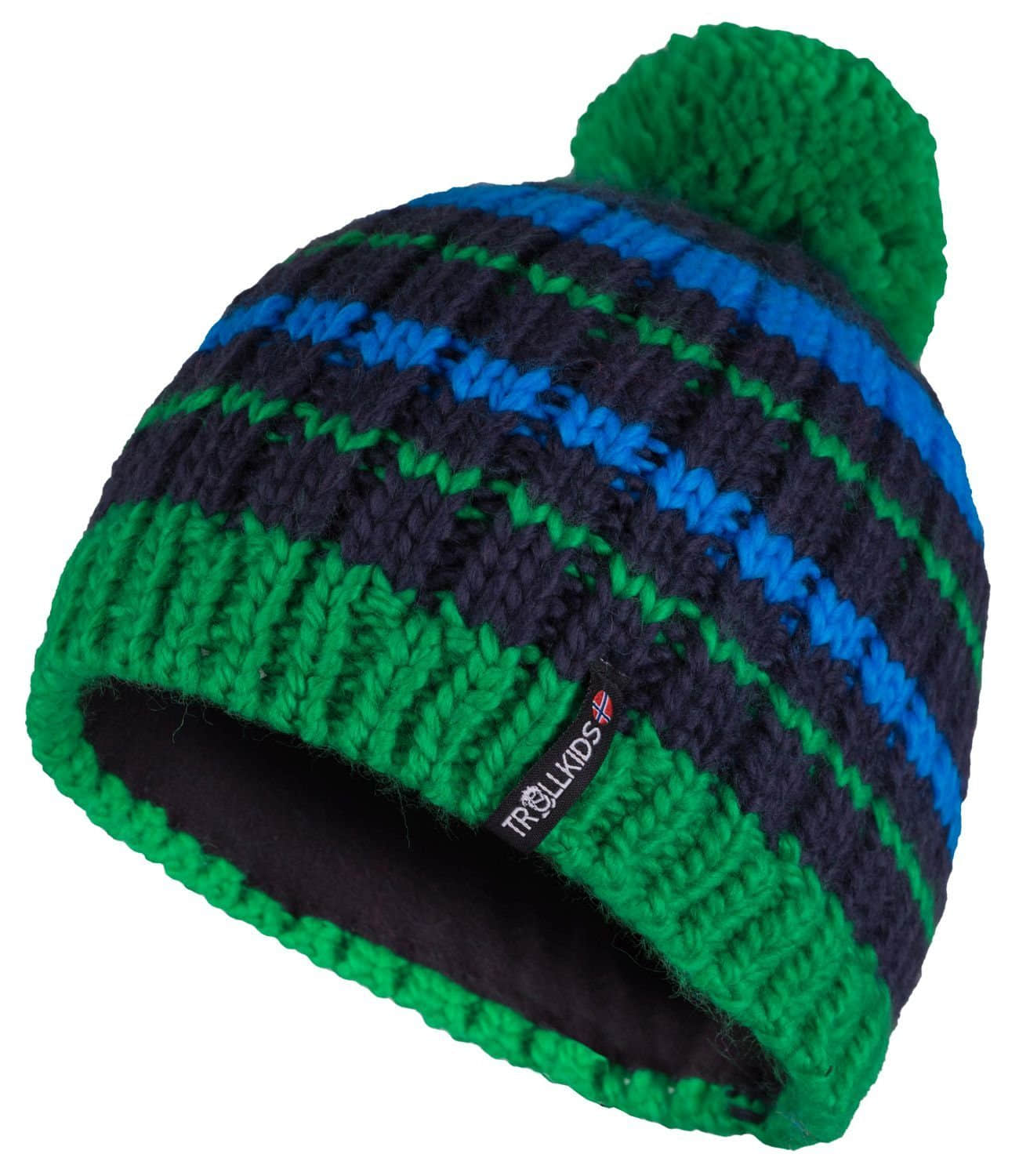 TROLLKIDS TROLLKIDS Bommelmütze Hafjell Marineblau Mädchenmode