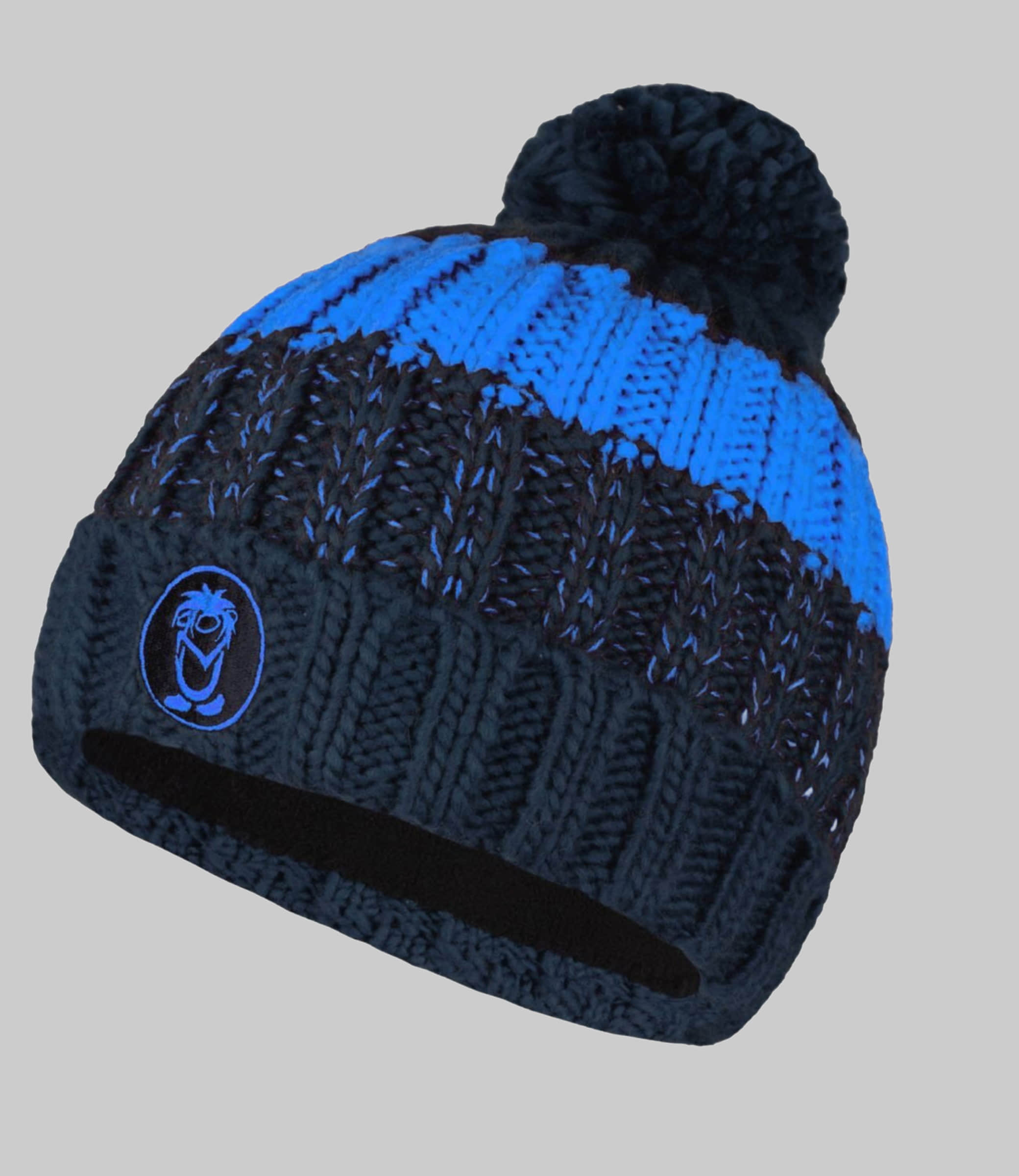 TROLLKIDS TROLLKIDS Bommelmütze Troll - Reversible Kids Beanie Marineblau Mädchenmode
