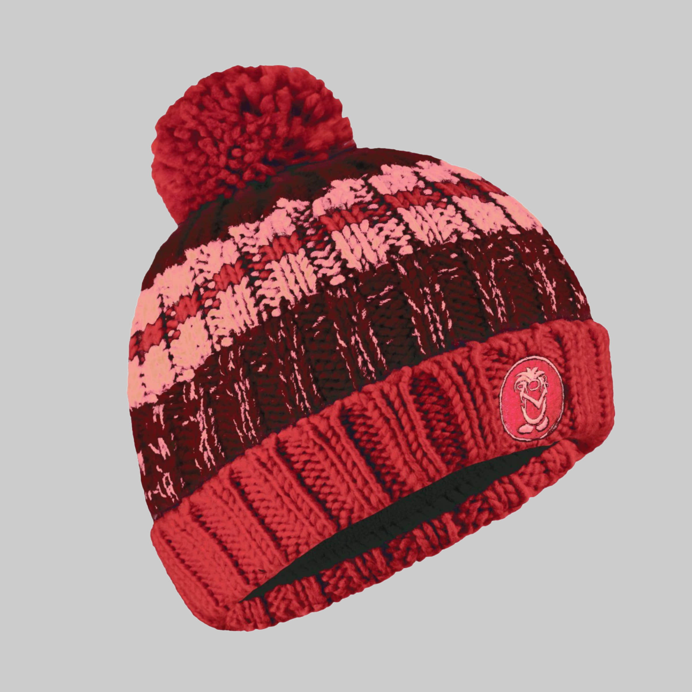 TROLLKIDS Mädchenmode TROLLKIDS Bommelmütze Troll - Reversible Kids Beanie Helles Kir
