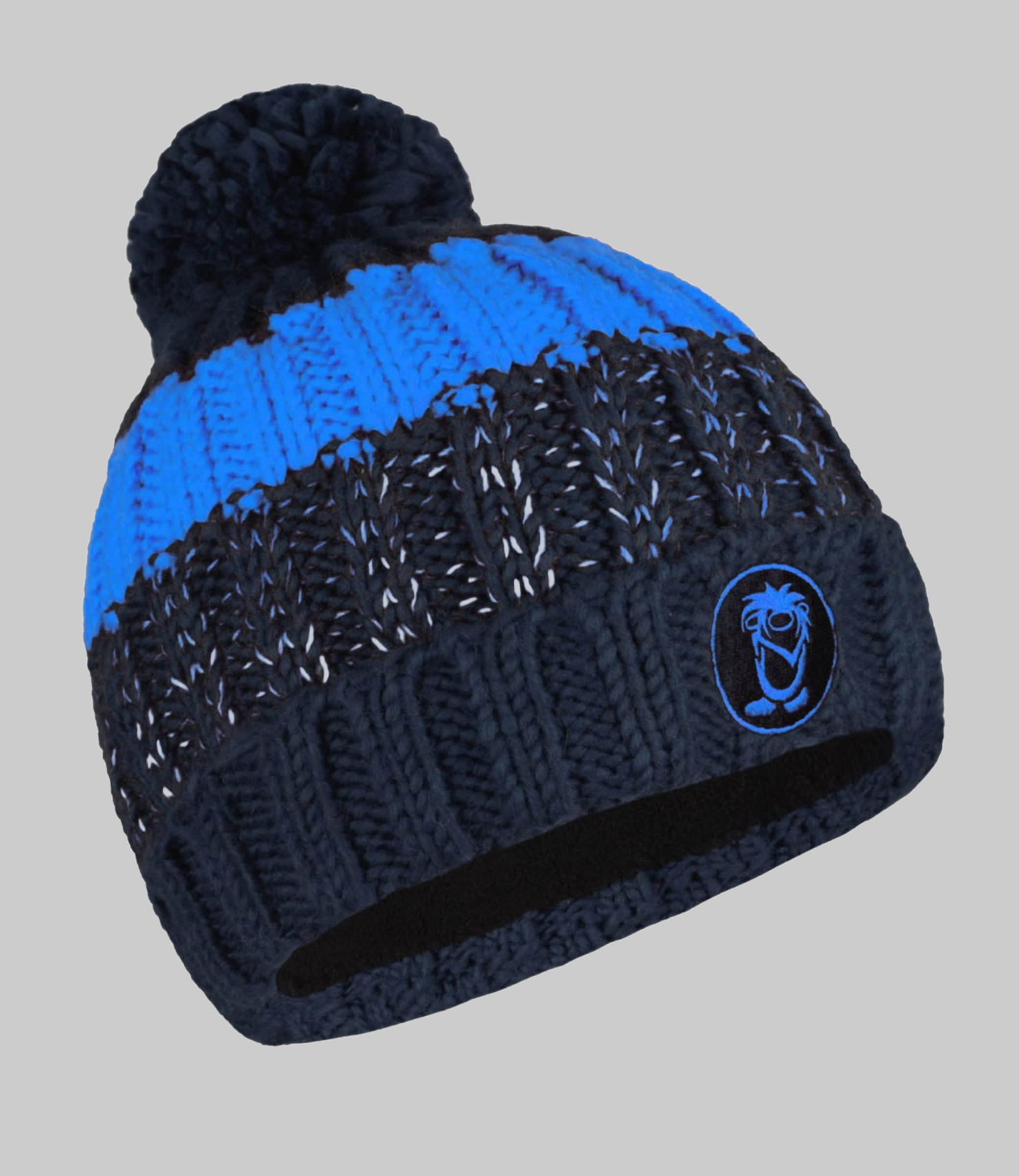 TROLLKIDS TROLLKIDS Bommelmütze Troll - Reversible Kids Beanie Marineblau Mädchenmode