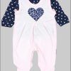 TupTam Baby Romper Set - Organic Cotton Animal Print & 'I Love Mum' - Girl & Boy Herzen Ros TupTam Babymode