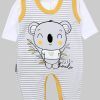 Babymode TupTam TupTam Baby Romper Set - Organic Cotton Animal Print & 'I Love Mum' - Girl & Boy Koala Stre
