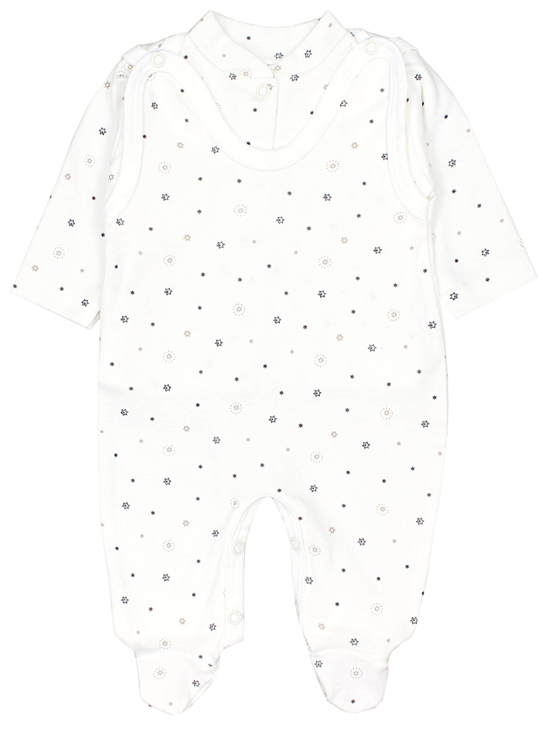 TupTam Babymode TupTam Baby Romper Set - Organic Cotton Animal Print & 'I Love Mum' - Girl & Boy Sternchen