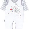 TupTam Baby Romper Set - Organic Cotton Animal Print & 'I Love Mum' - Girl & Boy Streifenmu TupTam Babymode