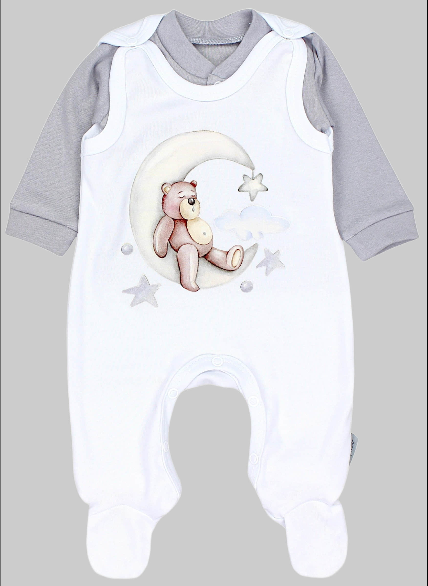 TupTam Baby Romper Set - Organic Cotton Animal Print & 'I Love Mum' - Girl & Boy Bärchen Mo Babymode TupTam