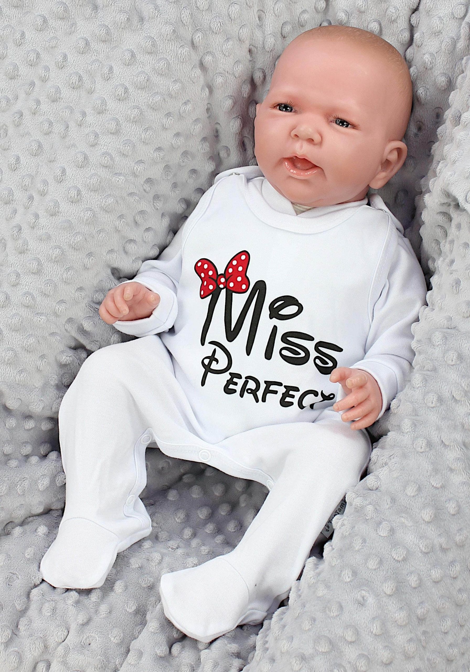 TupTam Baby Romper Set - Organic Cotton Animal Print & 'I Love Mum' - Girl & Boy Miss Perfe TupTam Babymode