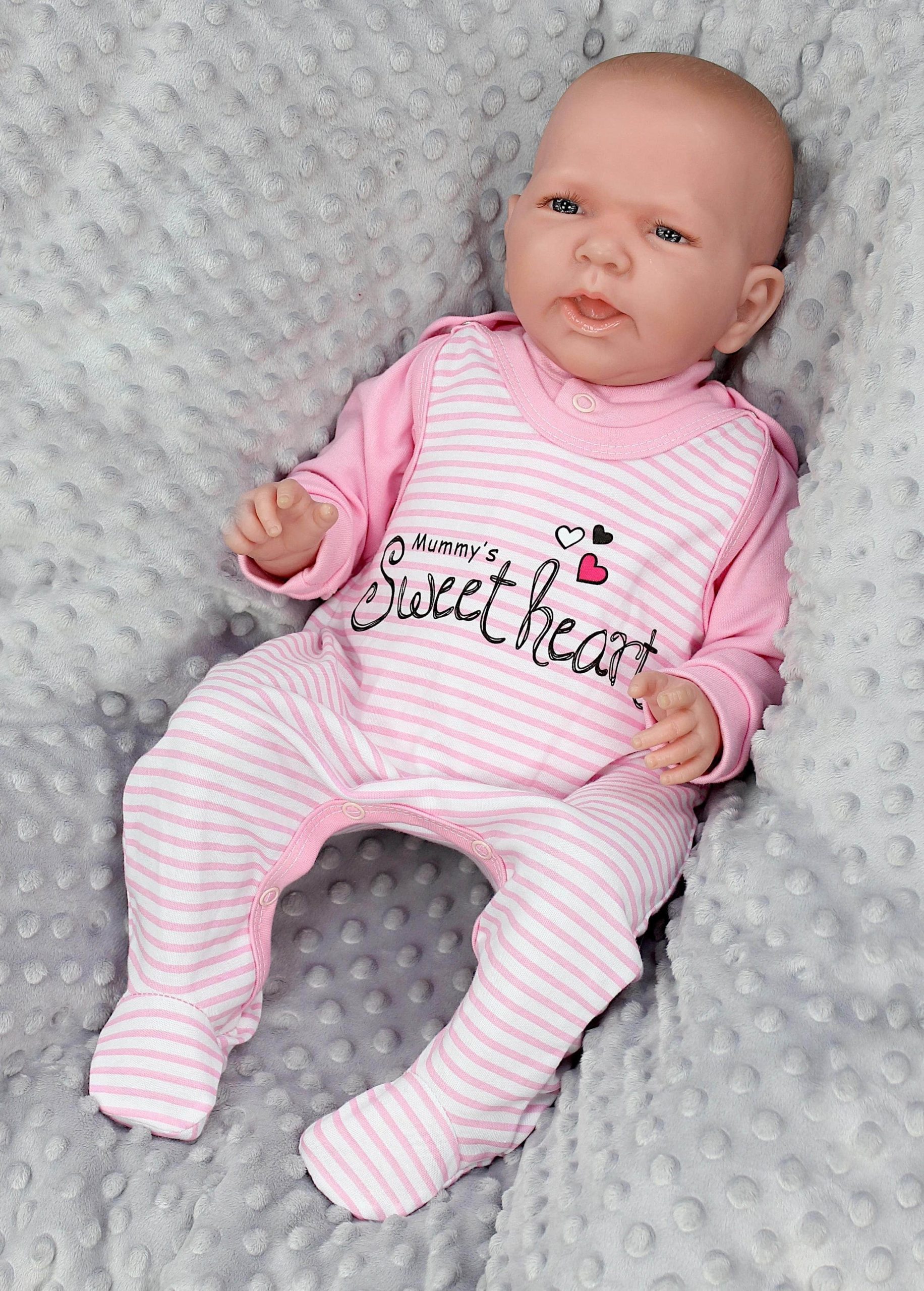 TupTam TupTam Baby Romper Set - Organic Cotton Animal Print & 'I Love Mum' - Girl & Boy Mummy's Sw Babymode
