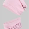 TupTam TupTam Kinder Beanie Mütze Schal Set - Übergangszeit (2-tlg) Altrosa Mädchenmode