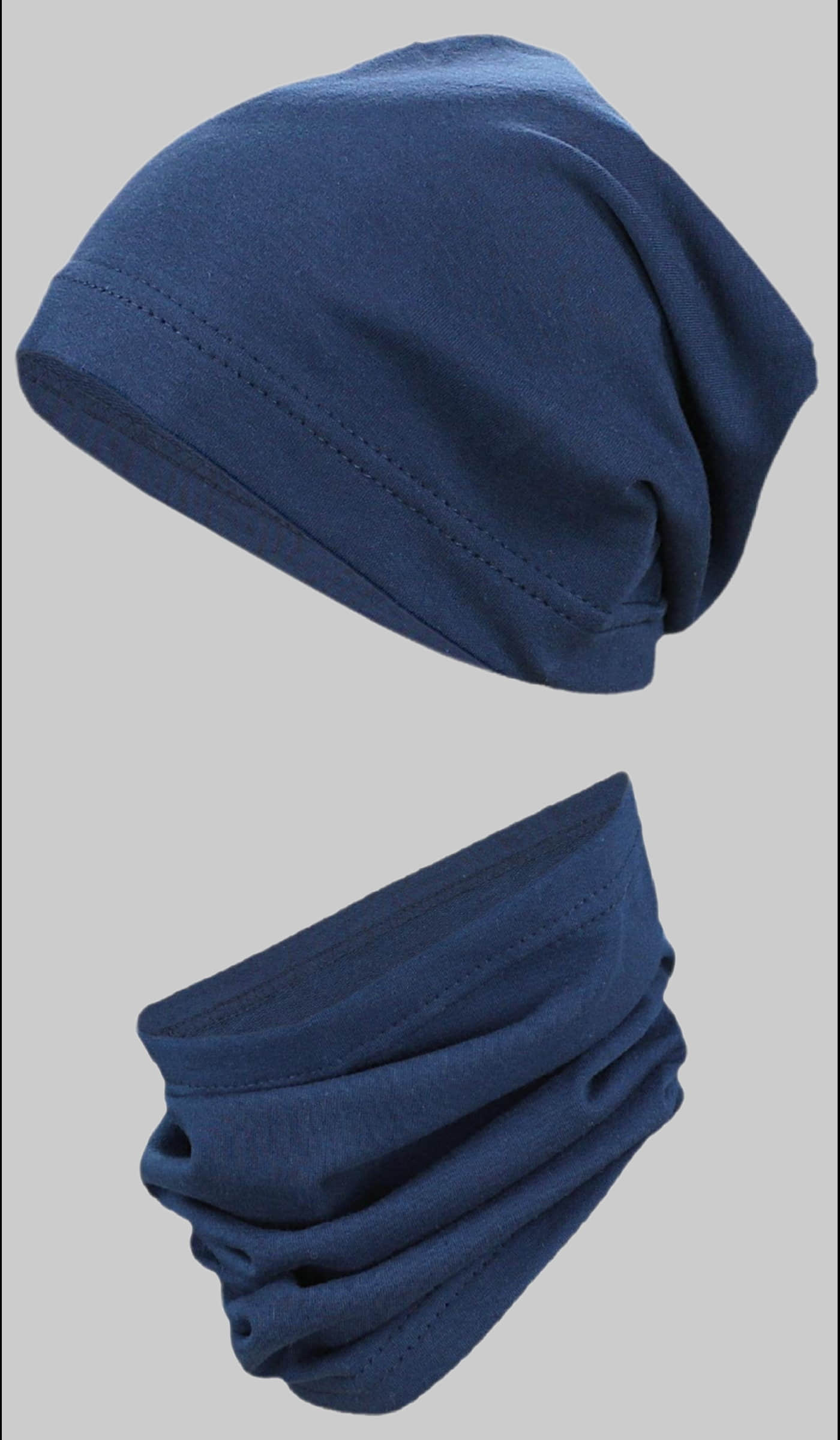 Mädchenmode TupTam TupTam Kinder Beanie Mütze Schal Set - Übergangszeit (2-tlg) Dunkelblau