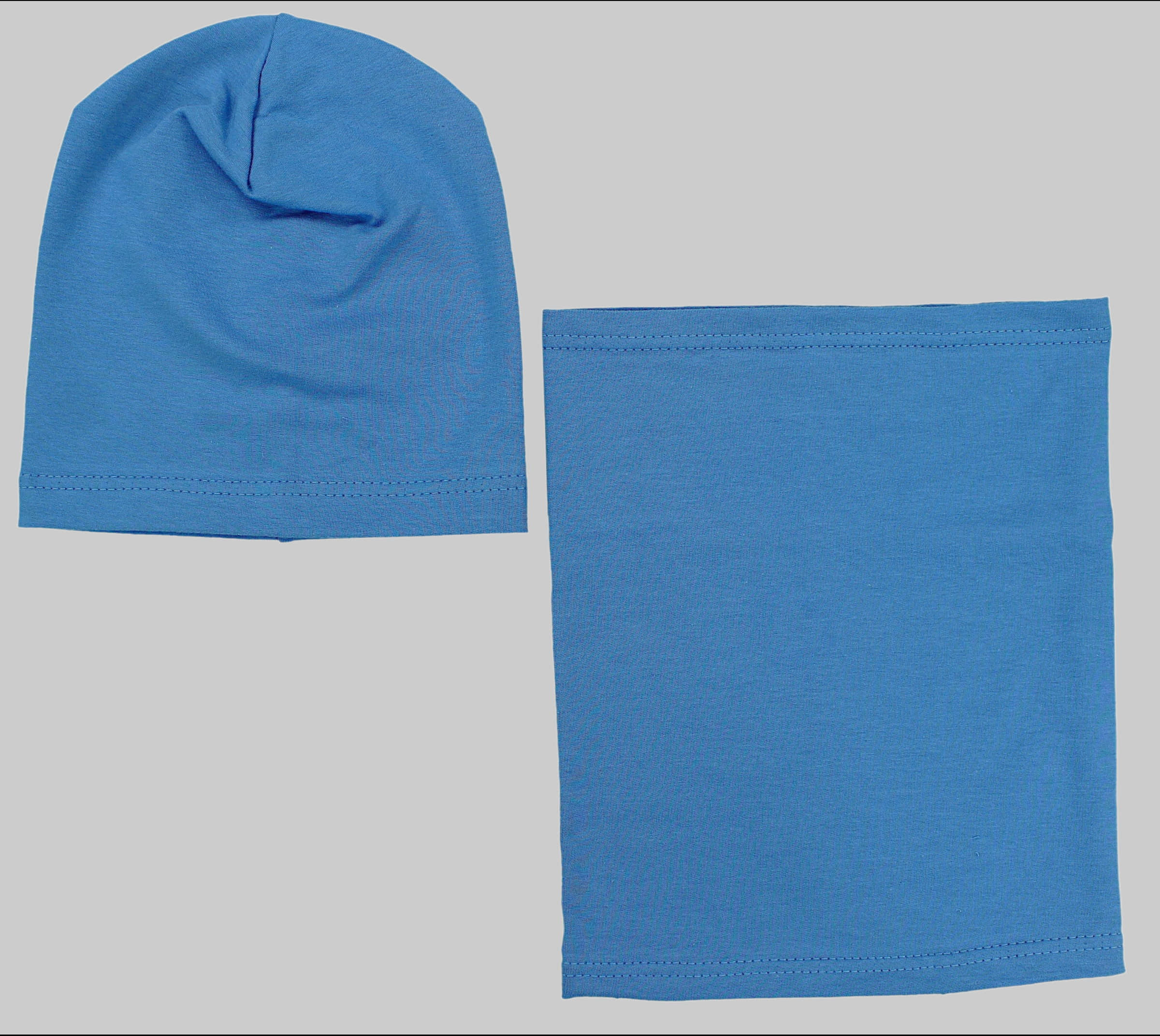 Mädchenmode TupTam TupTam Kinder Beanie Mütze Schal Set - Übergangszeit (2-tlg) Blau