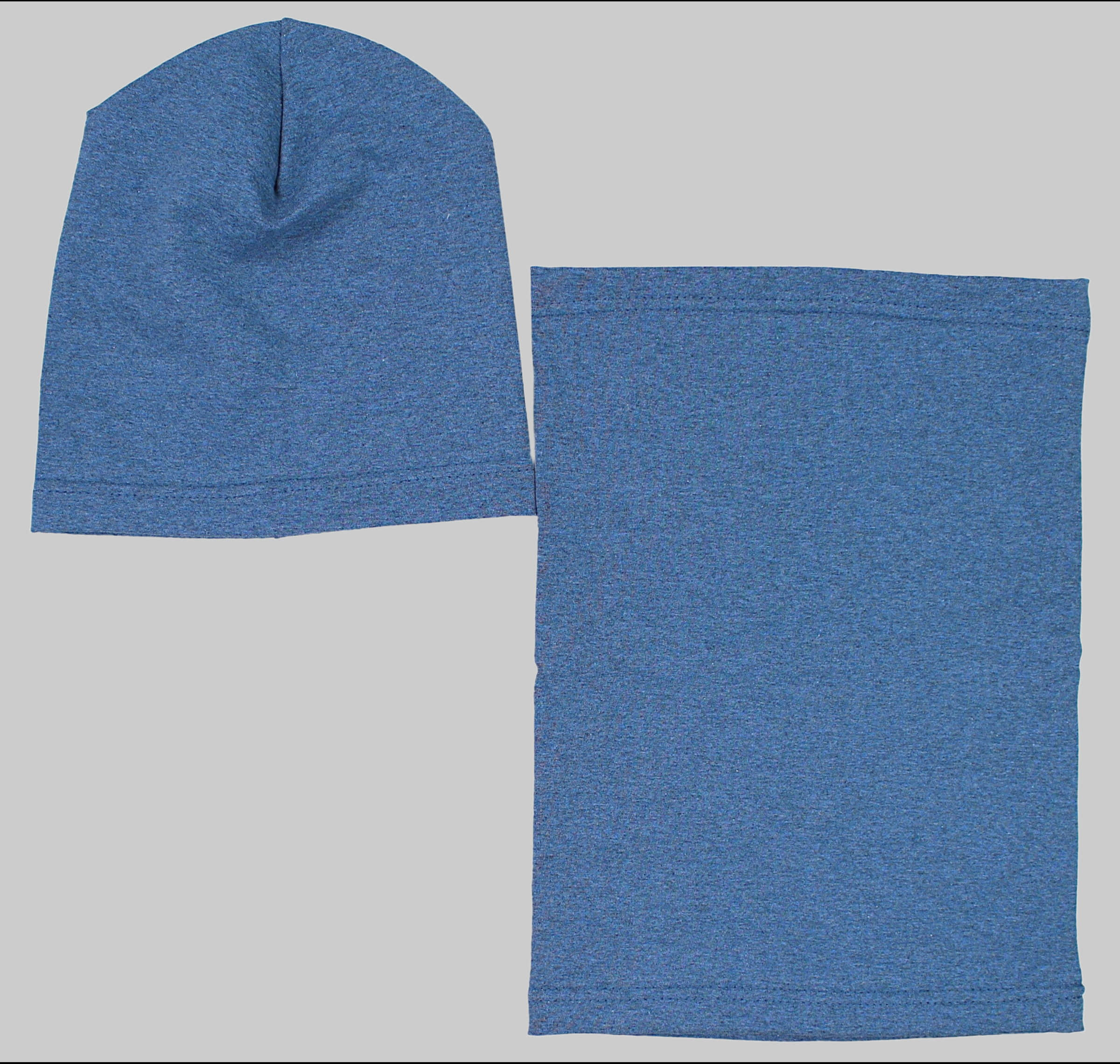 TupTam Kinder Beanie Mütze Schal Set - Übergangszeit (2-tlg) Dunkelblau Mädchenmode TupTam