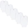 Babymode TupTam TupTam Langarmbody – TupTam Jungen Baby Body Langarm Unifarben 5er Pack Farbenmix 5