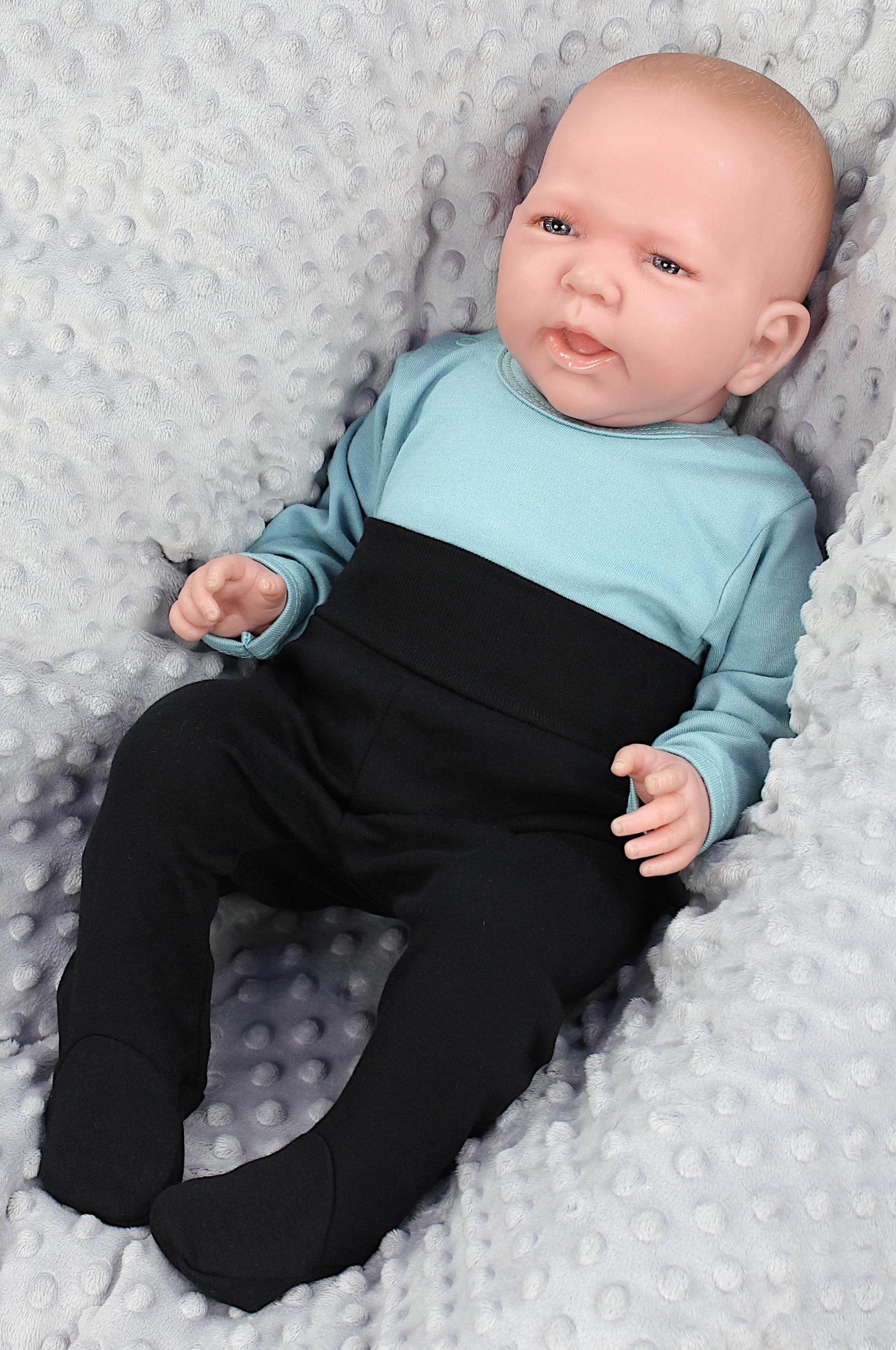 TupTam TupTam Langarmbody – TupTam Jungen Baby Body Langarm Unifarben 5er Pack Dunkelblau Babymode