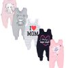 TupTam Strampler TupTam Baby Uni Strampler mit Aufdruck Spruch 5er Pack (5-tlg) Mädchen 2 TupTam Babymode