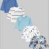 TupTam Babymode TupTam Wickelshirt TupTam Baby Jungen Langarm Wickelshirt Baumwolle 5er Set Koala Safa
