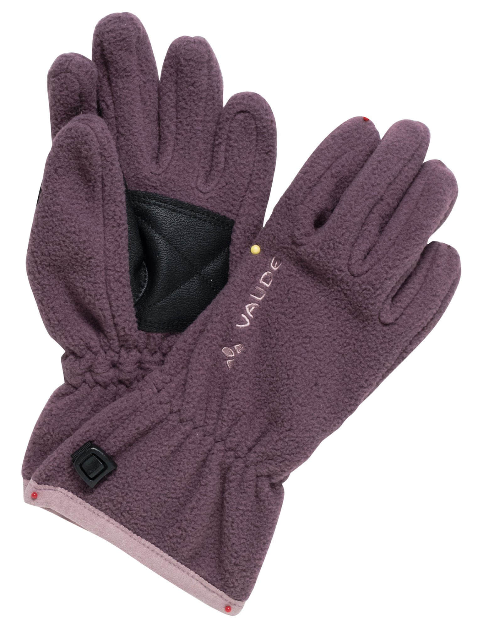 VAUDE Kids Pulex Gloves - Recycled Fleece Mittens for Children Blackberry VAUDE Mädchenmode
