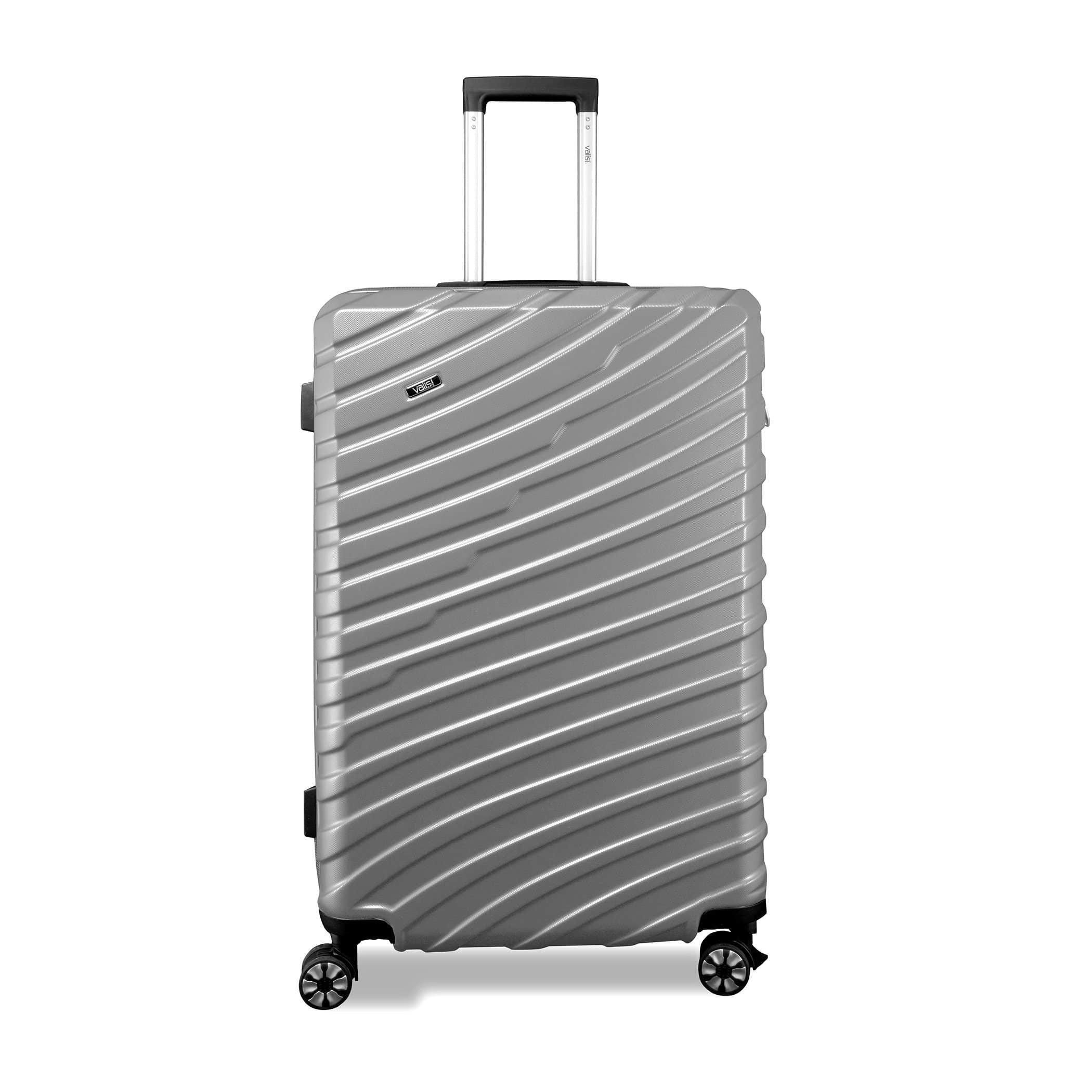 Valis Hartschalen-Trolley: ABS Hard Shell Suitcase with Double Wheels Koffer & Reisegepäck Valis