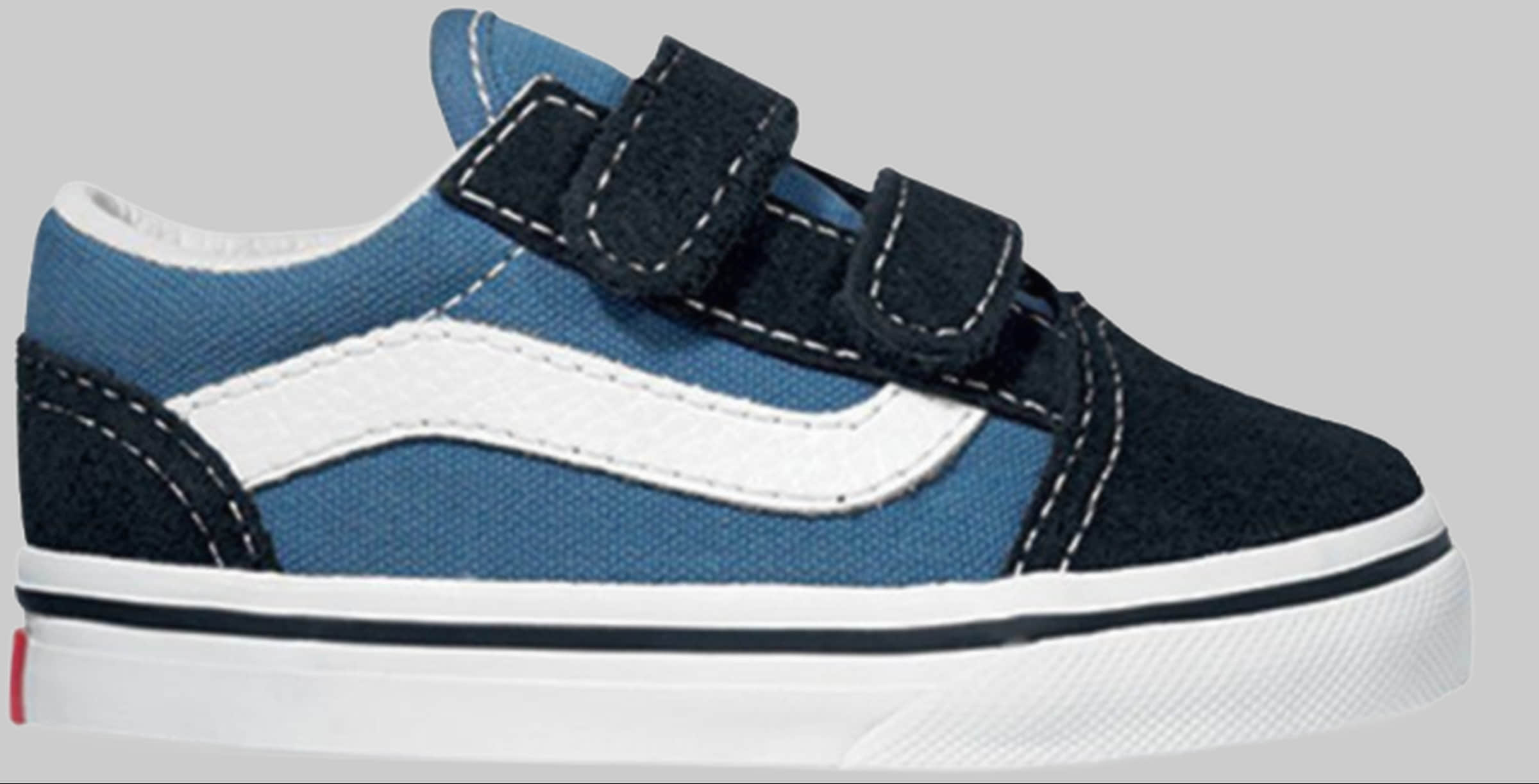 Vans Old Skool Kids' Sneakers with Hook & Loop Closure - Classic Style blau Vans Mädchenmode