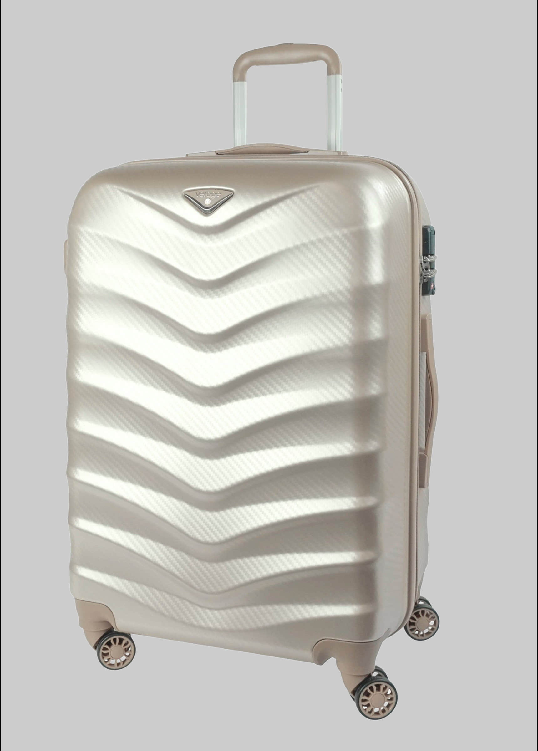 Verage Verage Seagull L 28'' Hard Shell Suitcase - 4 Double Wheels, TSA Lock Gold-E Koffer & Reisegepäck