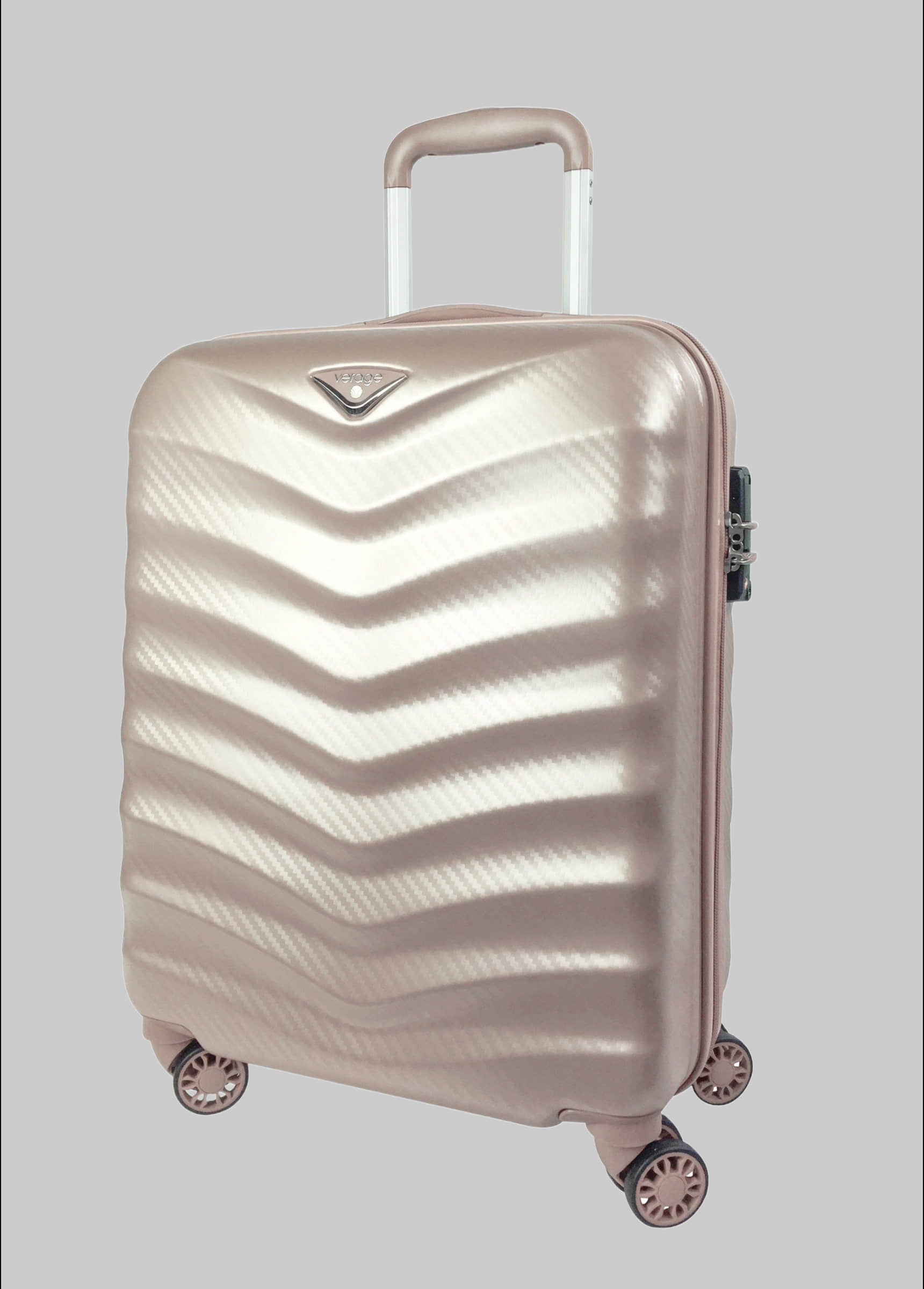 Verage Seagull S-19 Carry-On Suitcase - Hard Shell, Premium ABS Gold-E myToys Verage