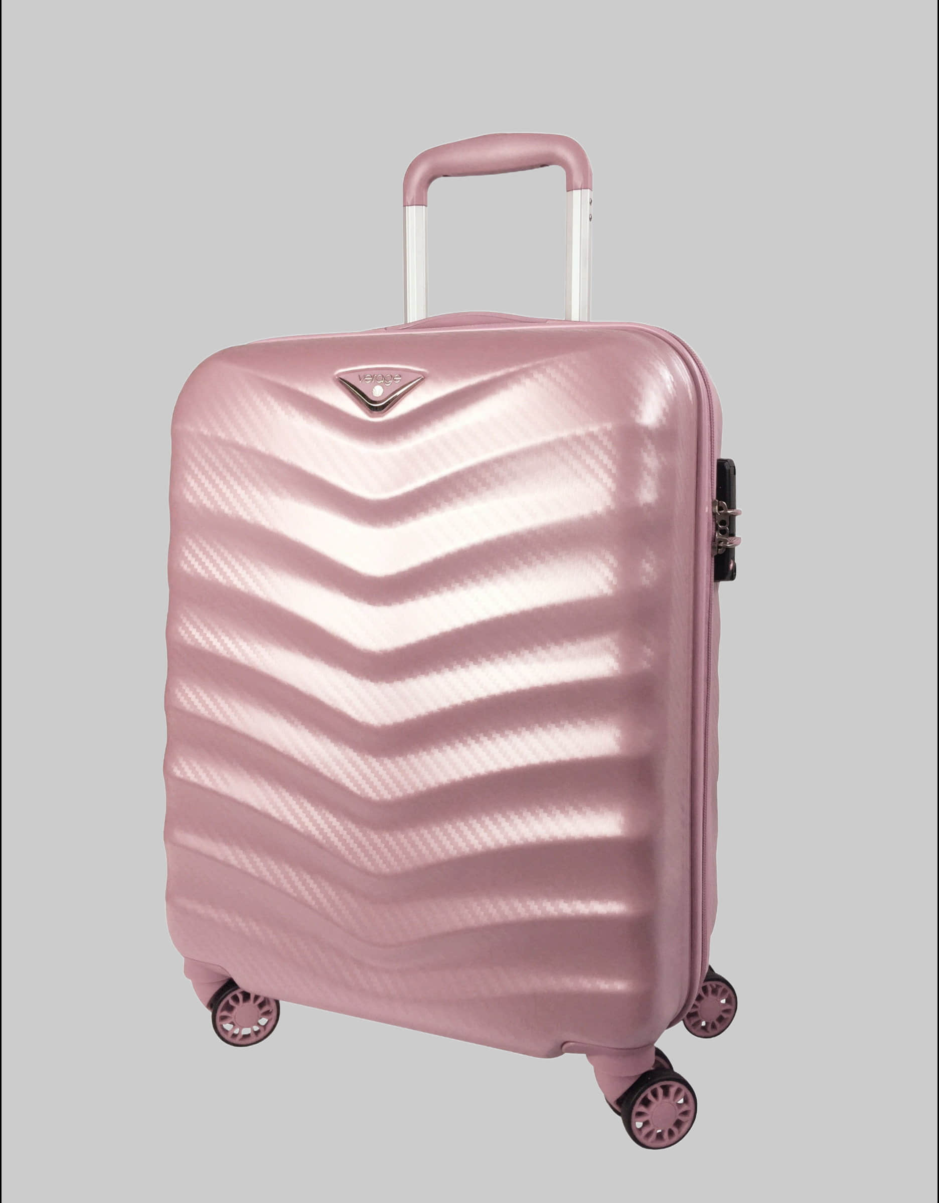 Verage Seagull S-19 Carry-On Suitcase - Hard Shell, Premium ABS Rosa-E myToys Verage