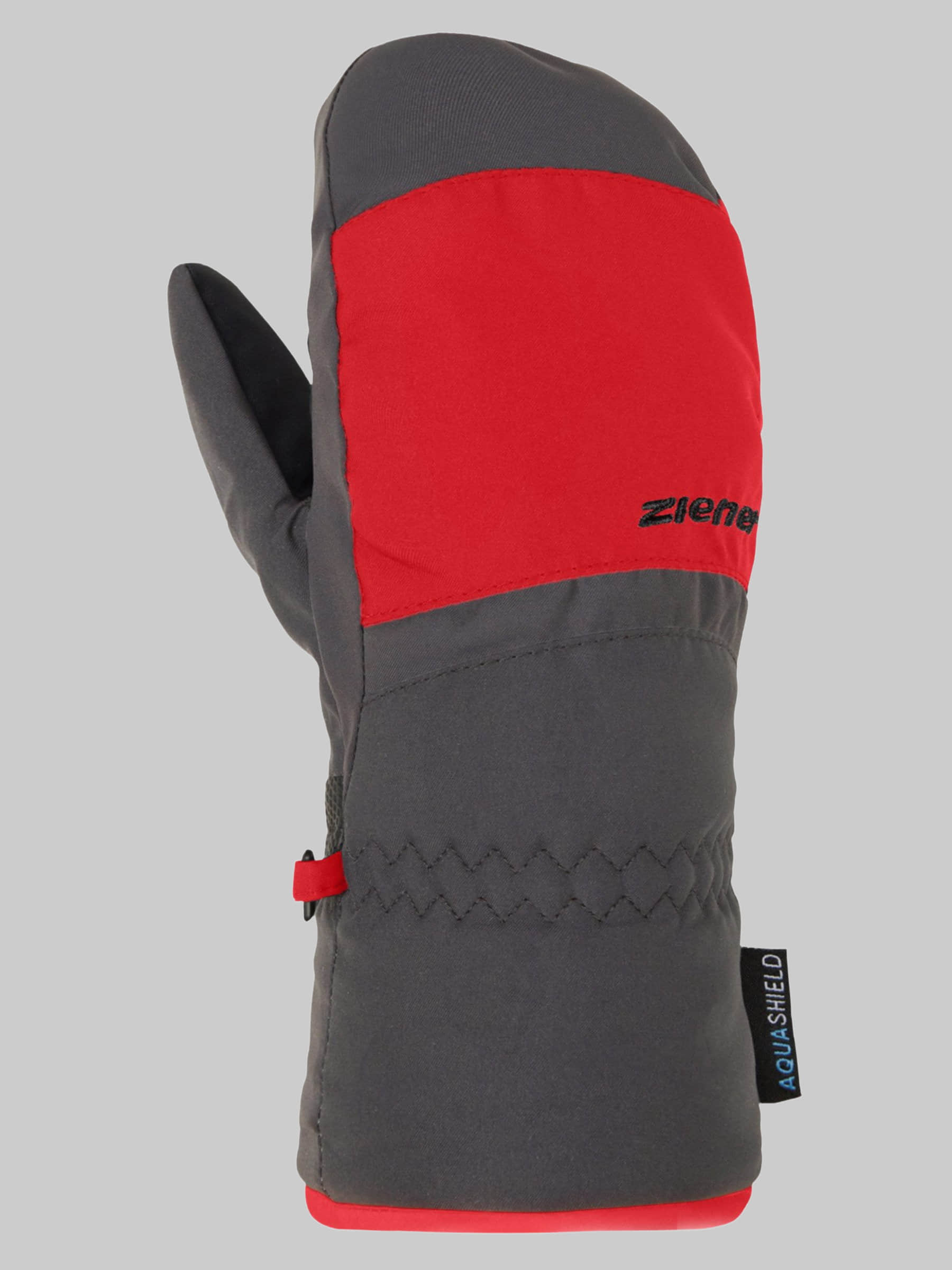 ZIENER LEJANOS AS(R) MITTEN JUNIOR - Kids' Ski Mittens dunkelgrau Ziener Mädchenmode