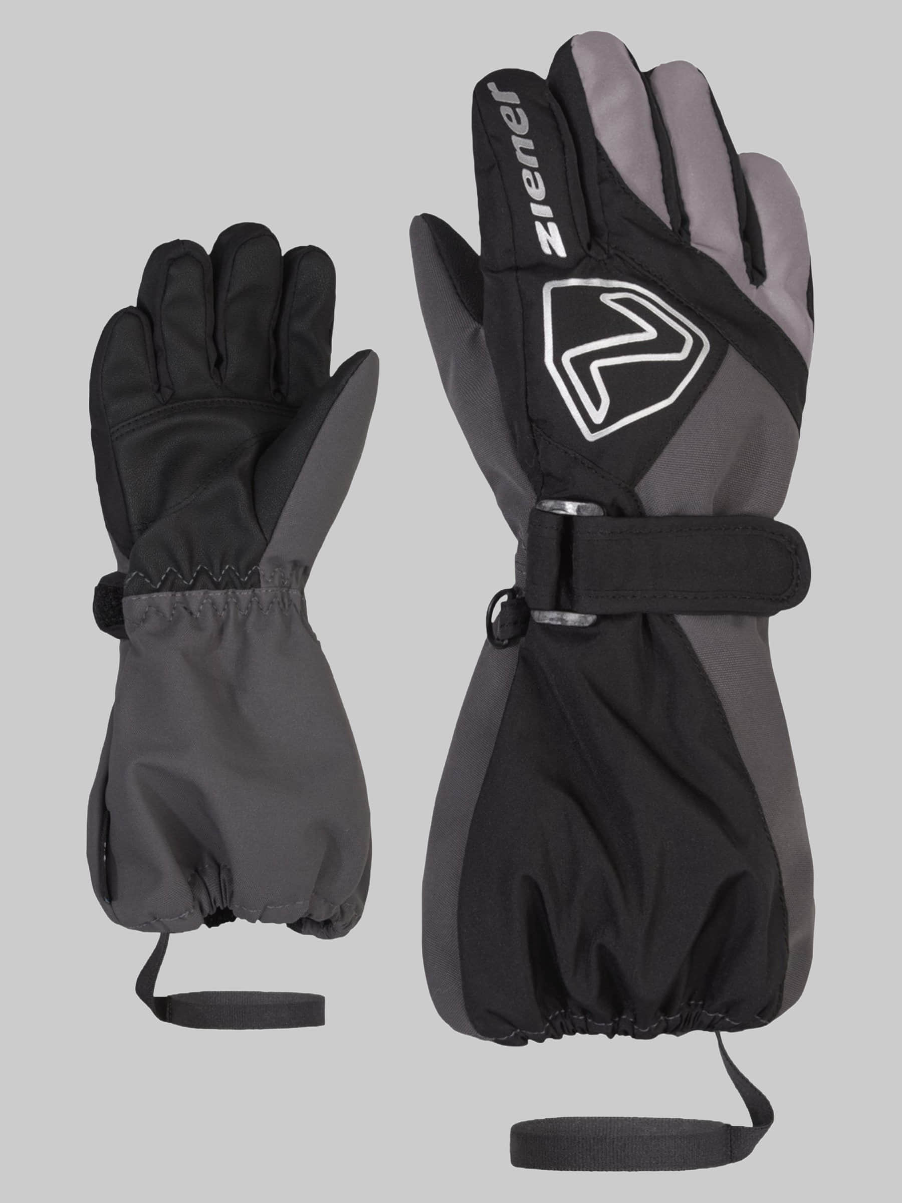 ZIENER Lauro AS Kids' Ski Gloves - Waterproof & Warm gemustert Mädchenmode Ziener