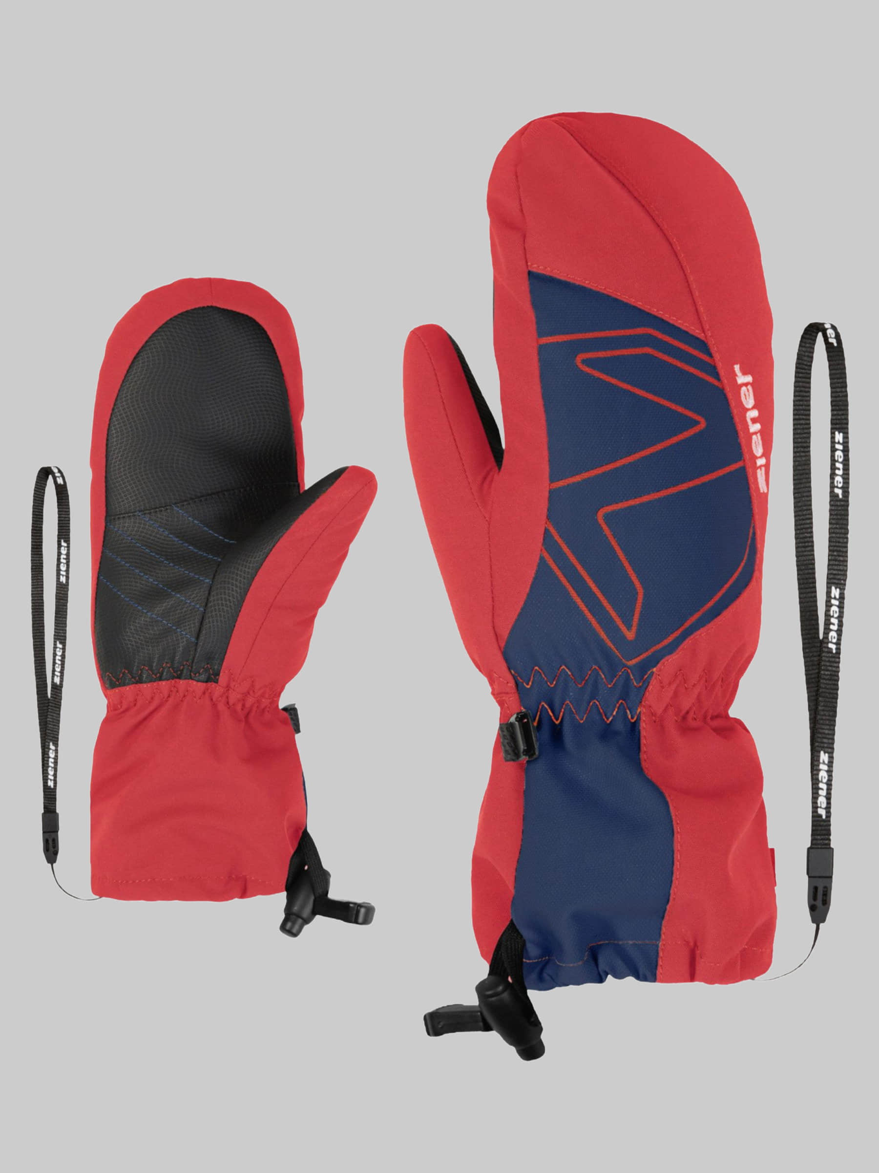 Ziener Jungenmode Ziener Fäustlinge LAVALINO AS® AW MITTEN fiery red