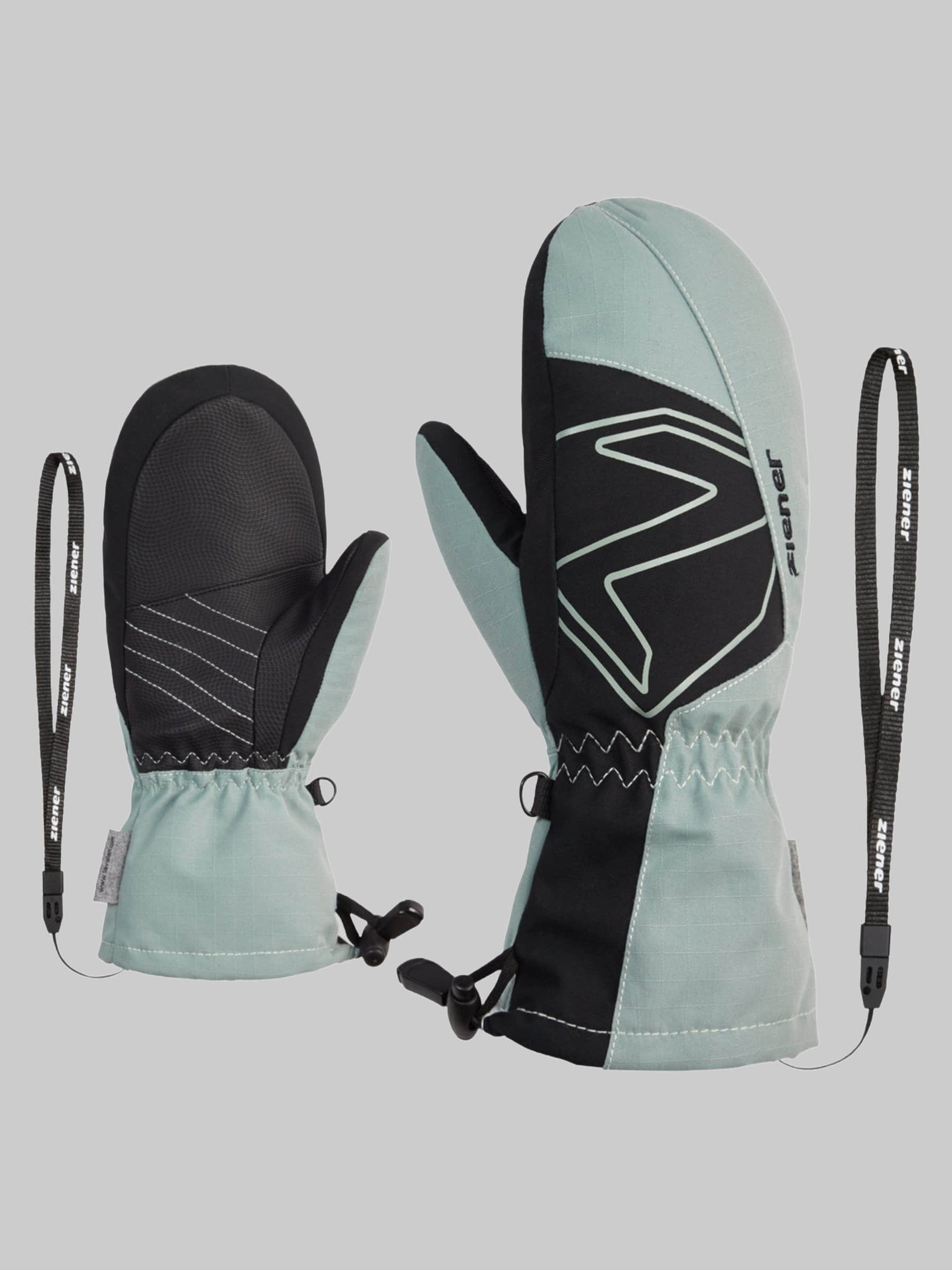 Ziener Ziener Fäustlinge LAVALINO AS® AW MITTEN grau Mädchenmode