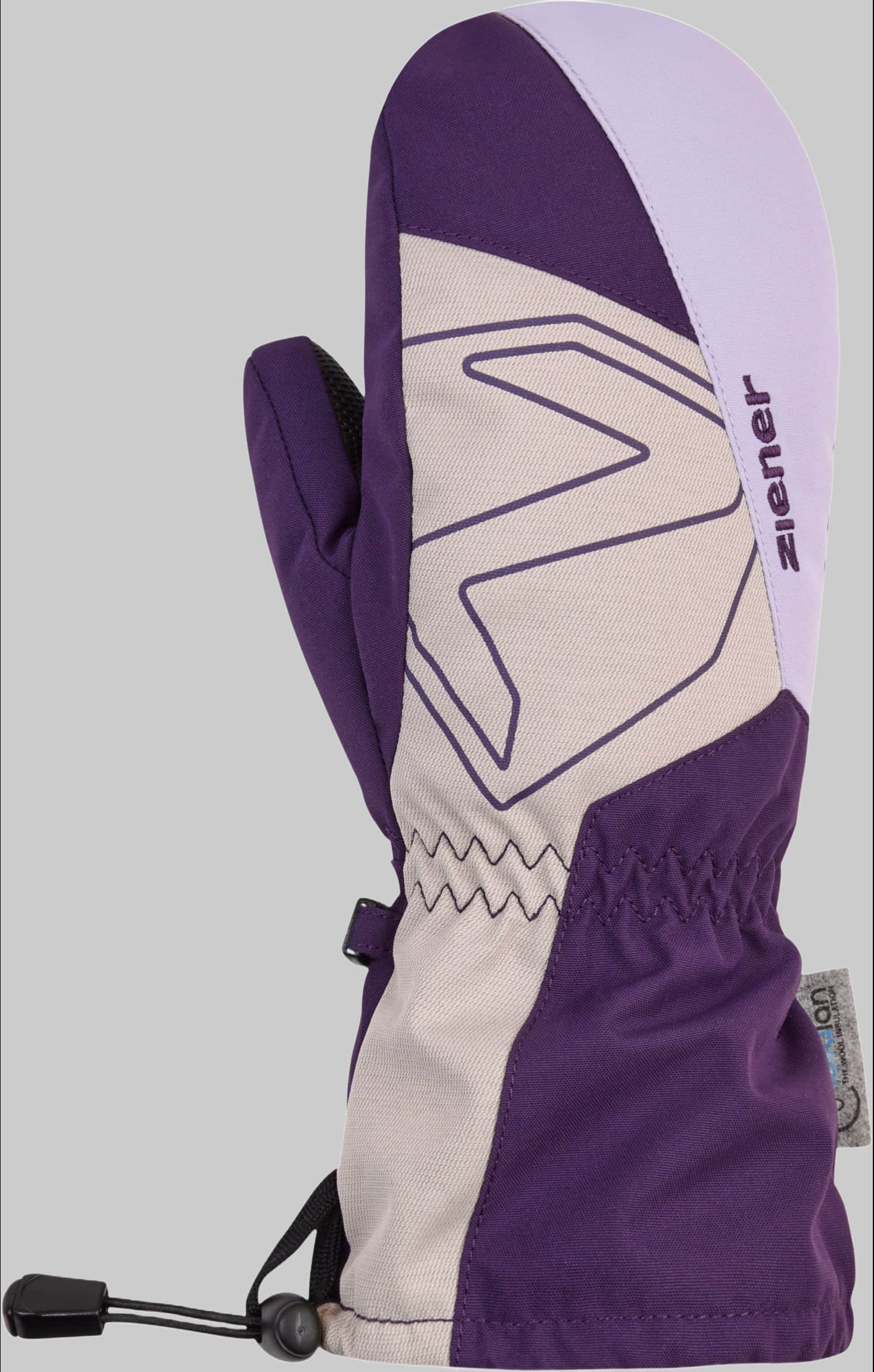 Ziener Ziener Fäustlinge LAVALINO AS® AW MITTEN dunkellila Mädchenmode