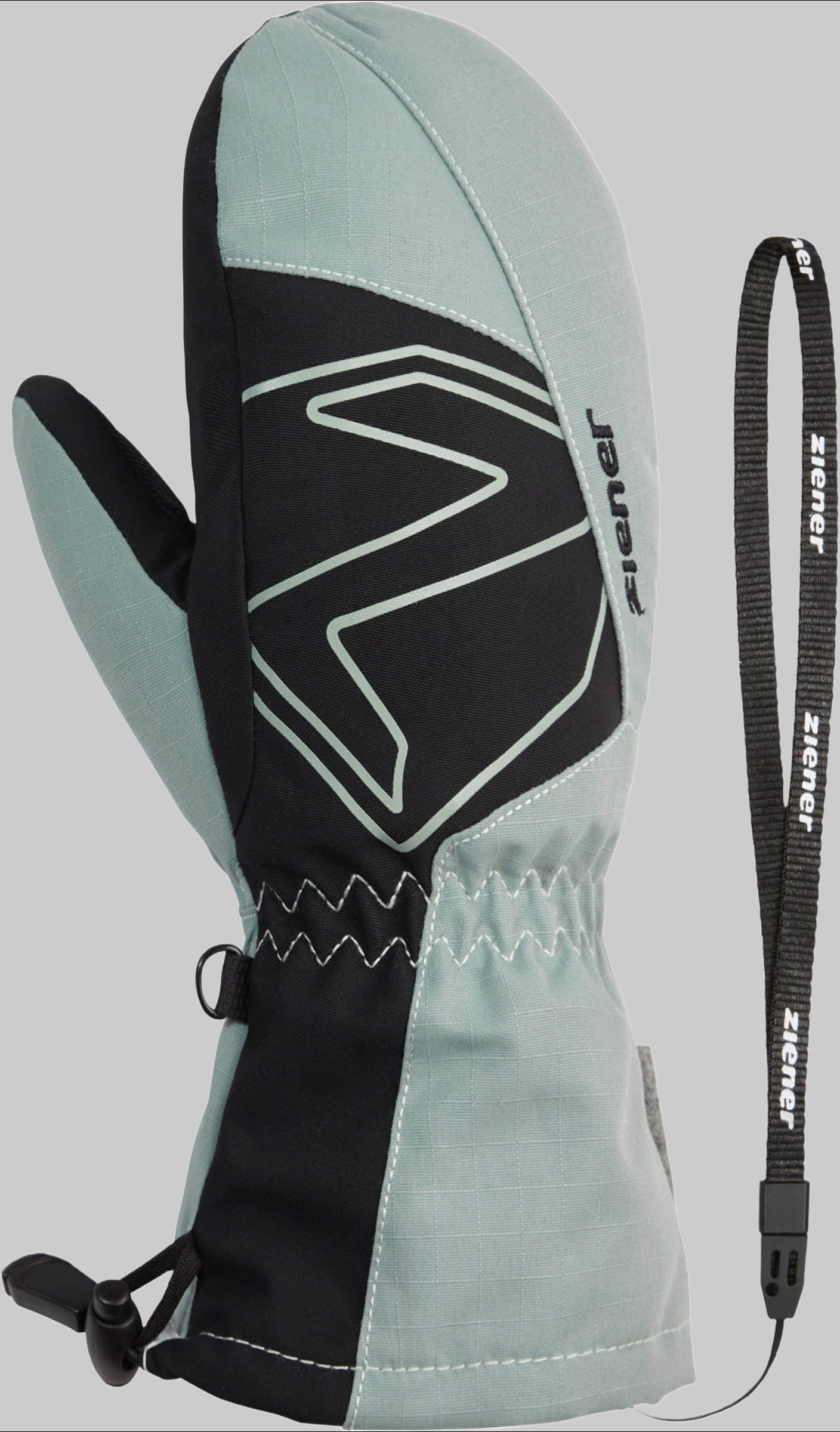 Ziener Ziener Fäustlinge LAVALINO AS® AW MITTEN grau Mädchenmode