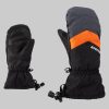 Ziener Mädchenmode Ziener Fäustlinge LETTERO AS(R) MITTEN Junior Black - Grey