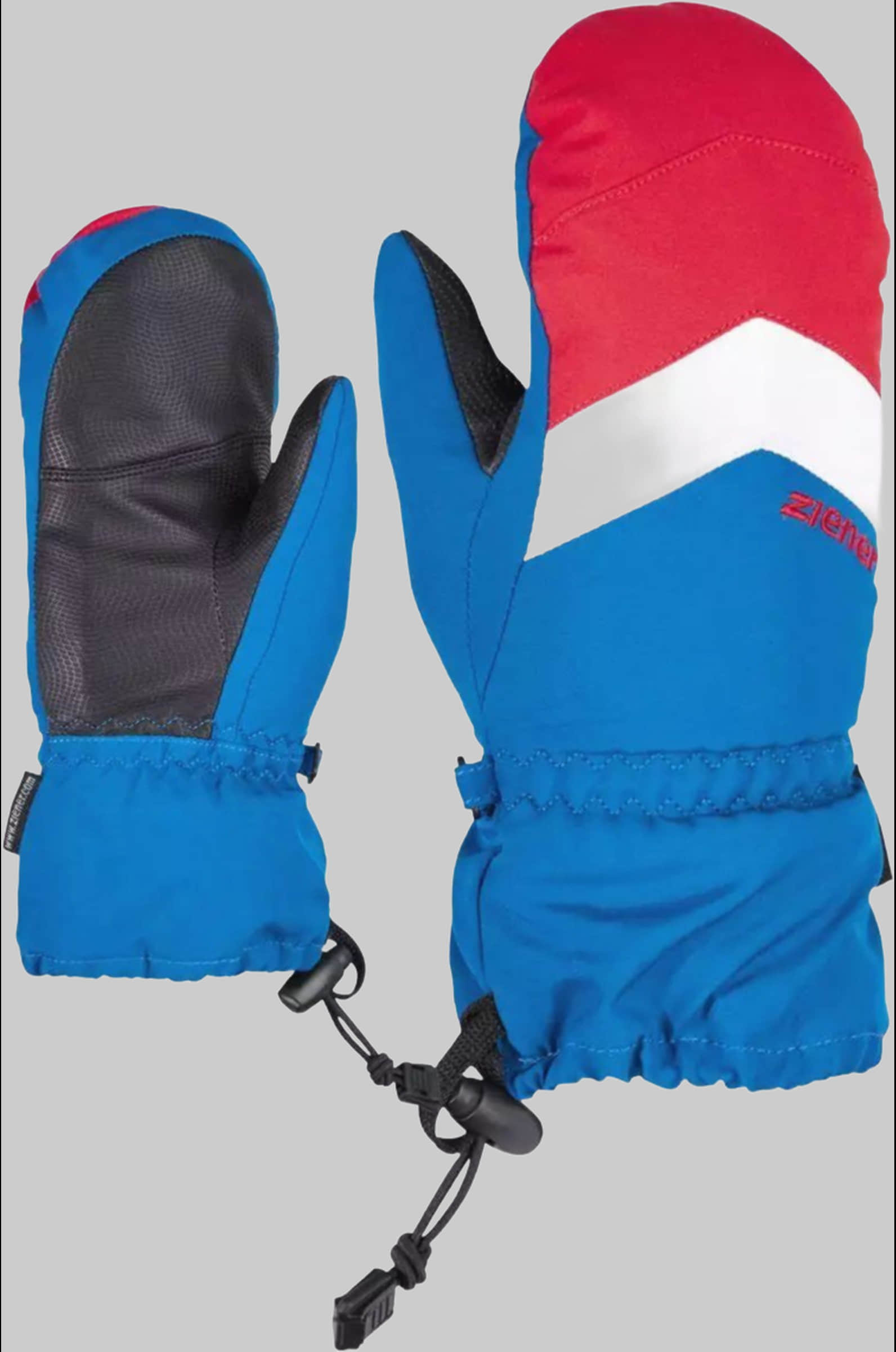 Ziener Handschuhe Ziener Fäustlinge LETTERO AS(R) MITTEN Junior true blue