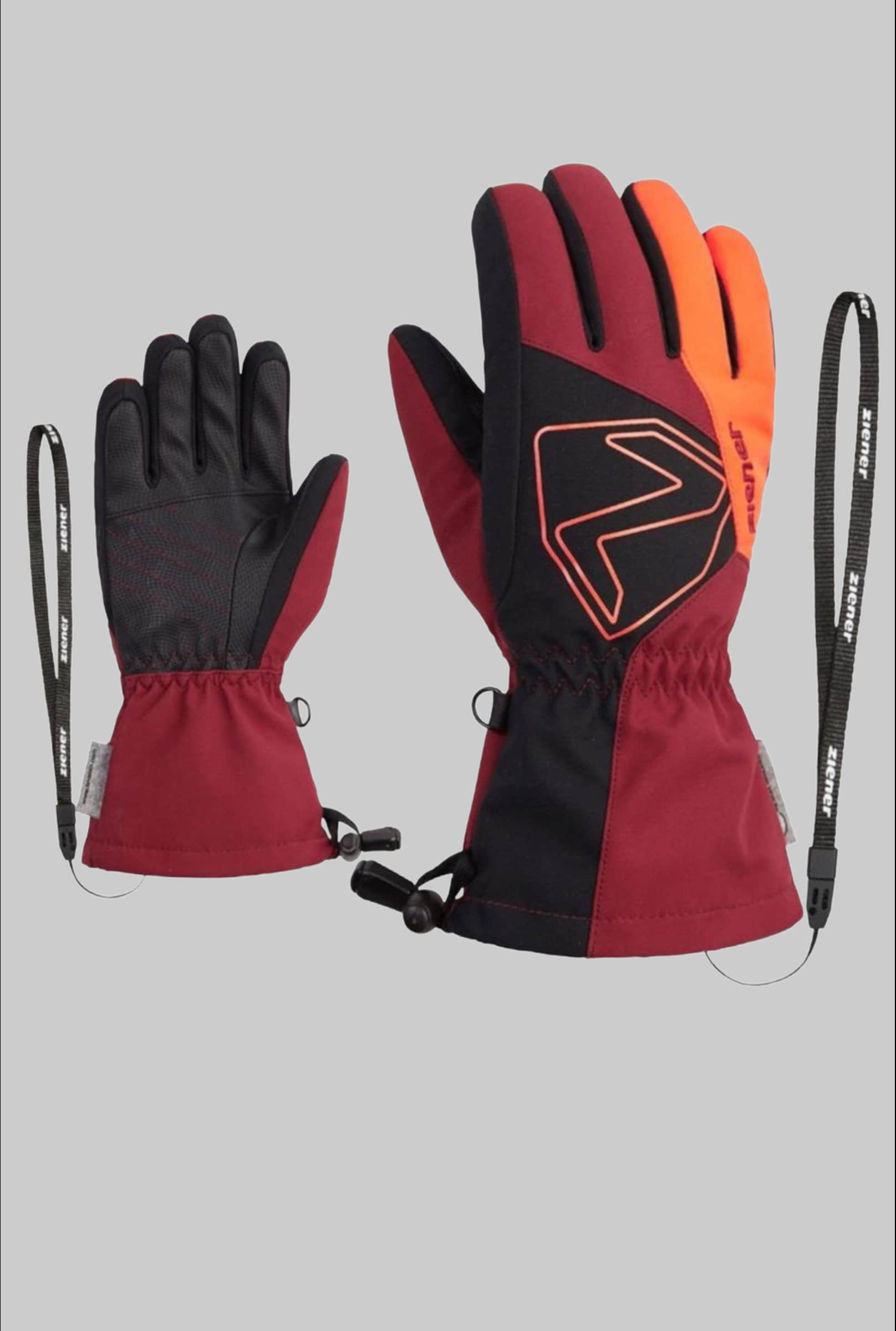 Ziener Fäustlinge Ziener Junior Laval As Aw Glove Kinder 326 red ca Ziener Mädchenmode