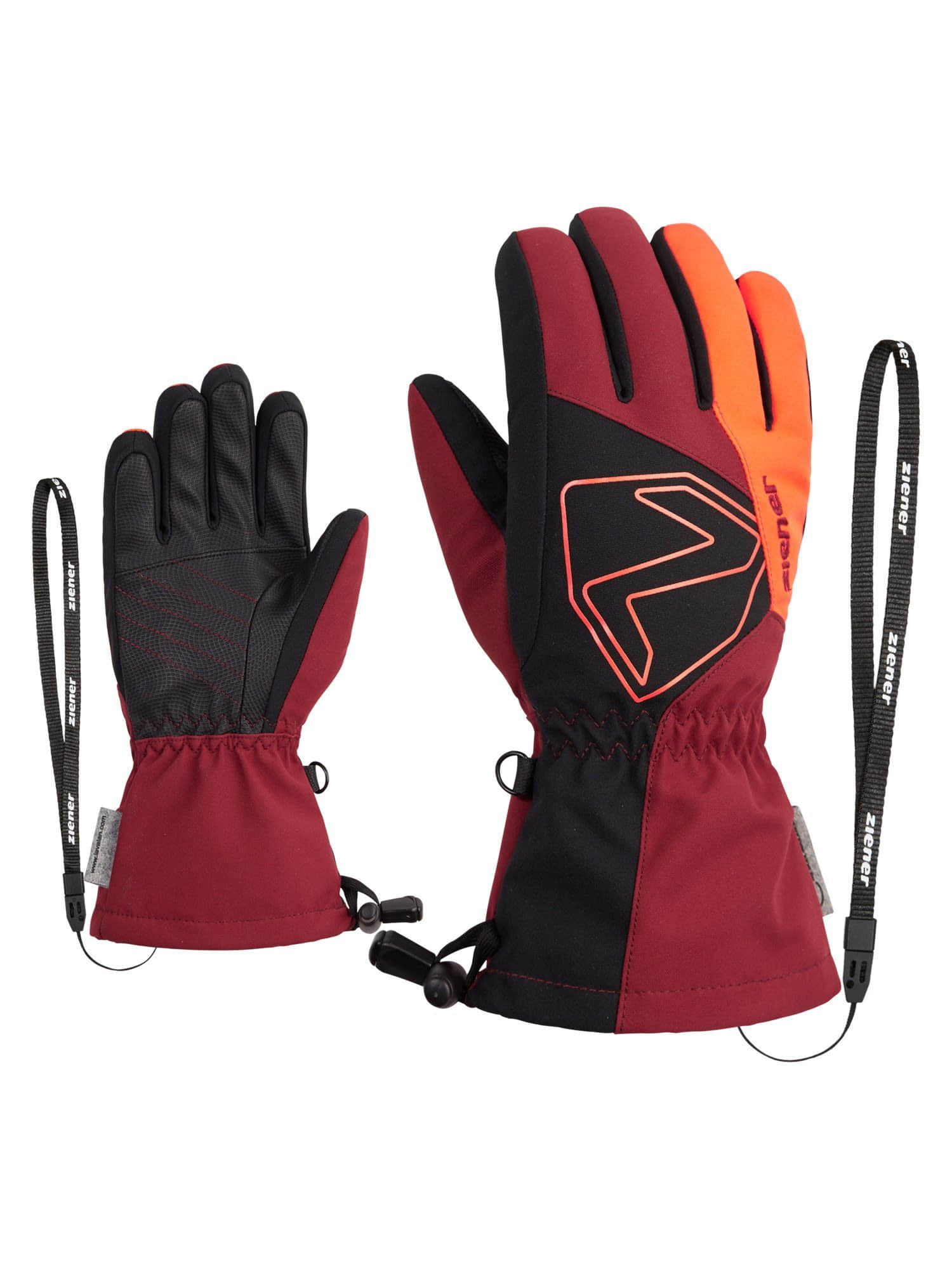 Ziener Fäustlinge Ziener Junior Laval As Aw Glove Kinder Red Cabin Ziener Mädchenmode