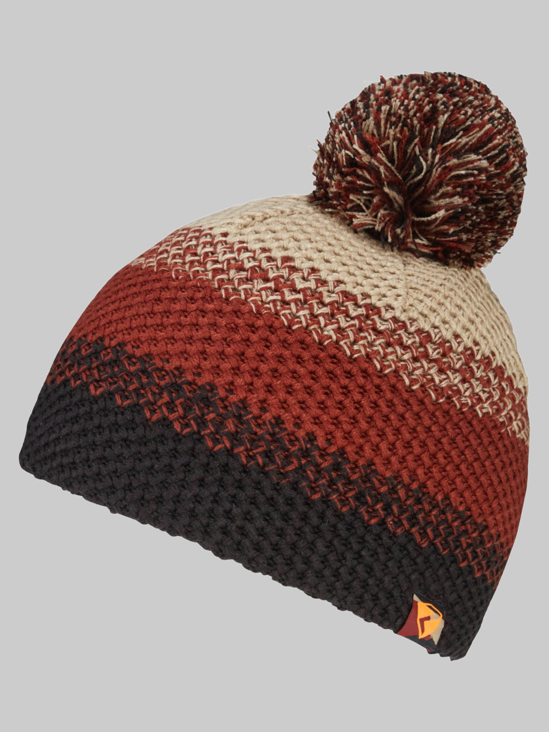 Ziener Ishi Junior Knitted Hat - Fleece Lined & Playful Design braun Ziener Mädchenmode