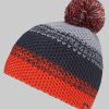 Ziener Mädchenmode Ziener Ishi Junior Knitted Hat - Fleece Lined & Playful Design orange
