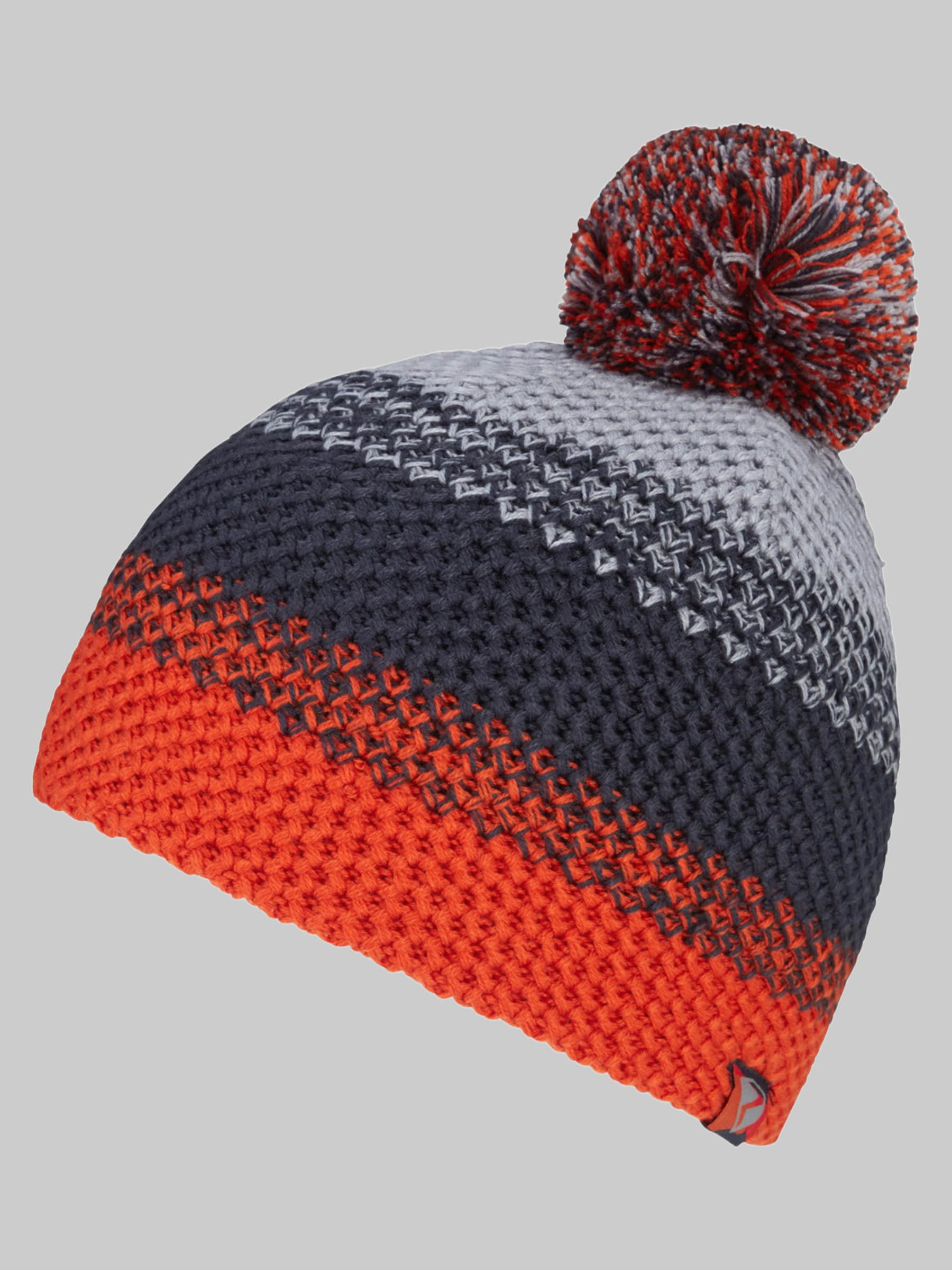 Ziener Mädchenmode Ziener Ishi Junior Knitted Hat - Fleece Lined & Playful Design orange
