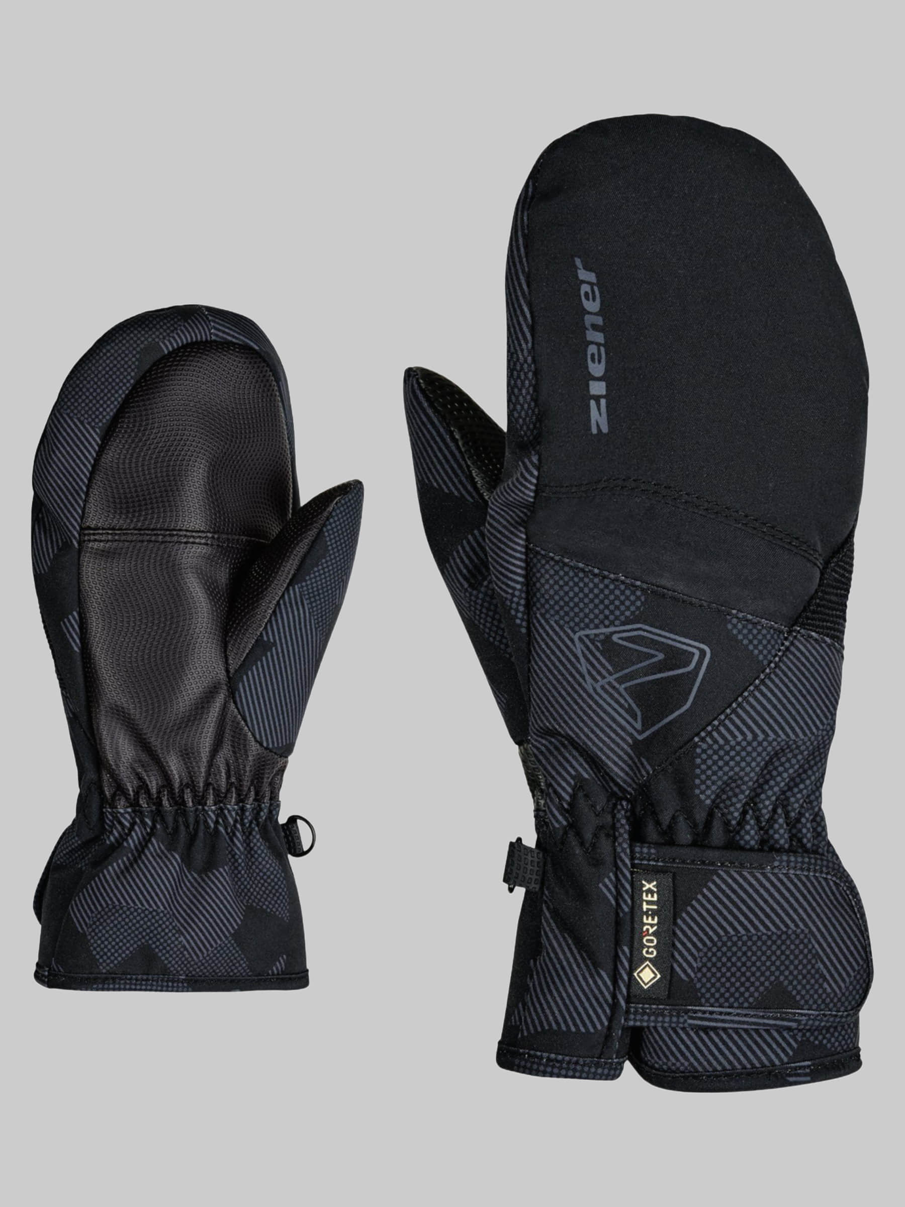 Ziener LEVIN GTX MITTEN Junior - Waterproof Kids Ski Gloves black Ziener Mädchenmode