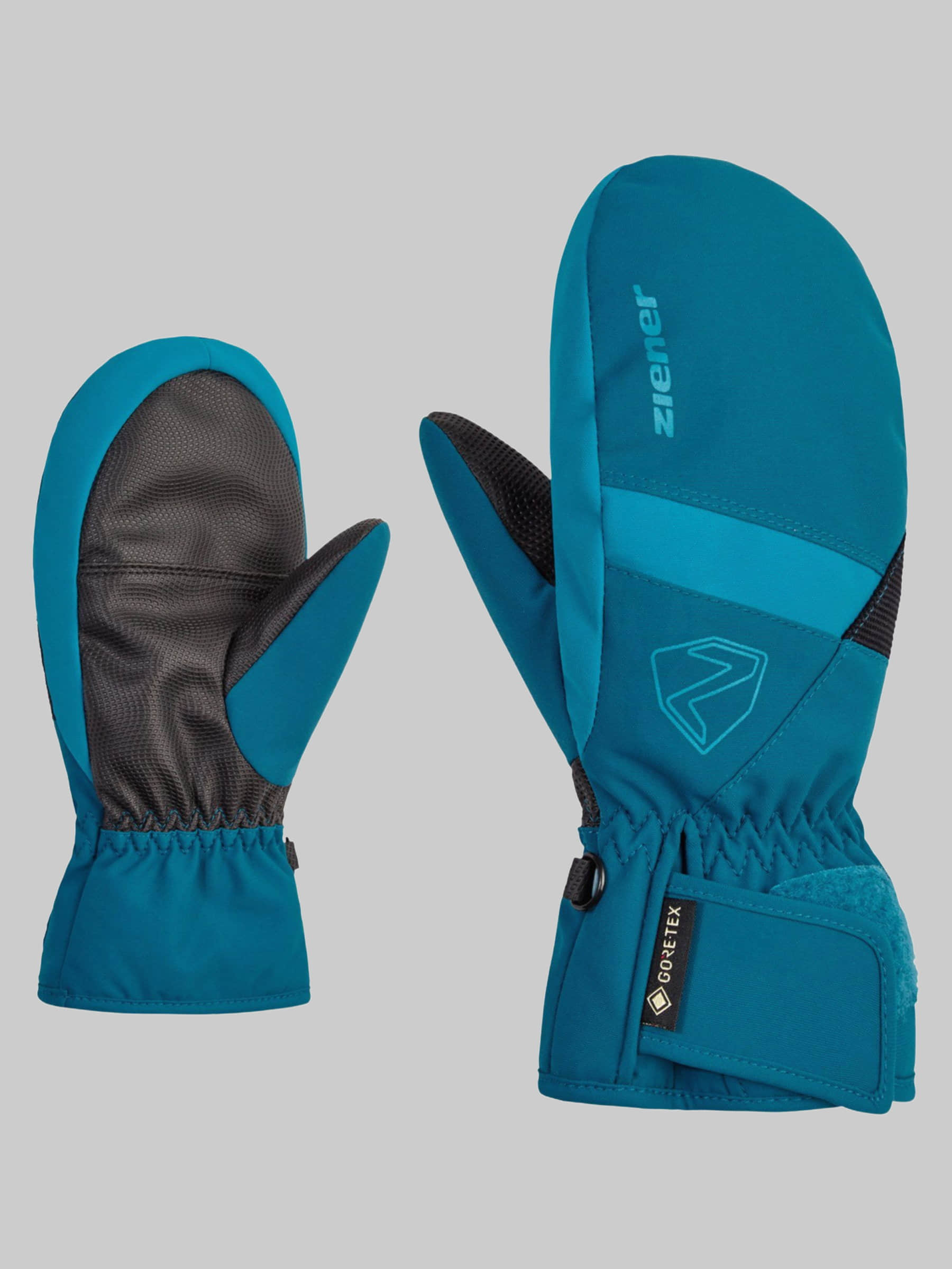 Mädchenmode Ziener Ziener LEVIN GTX MITTEN Junior - Waterproof Kids Ski Gloves dunkeltürk