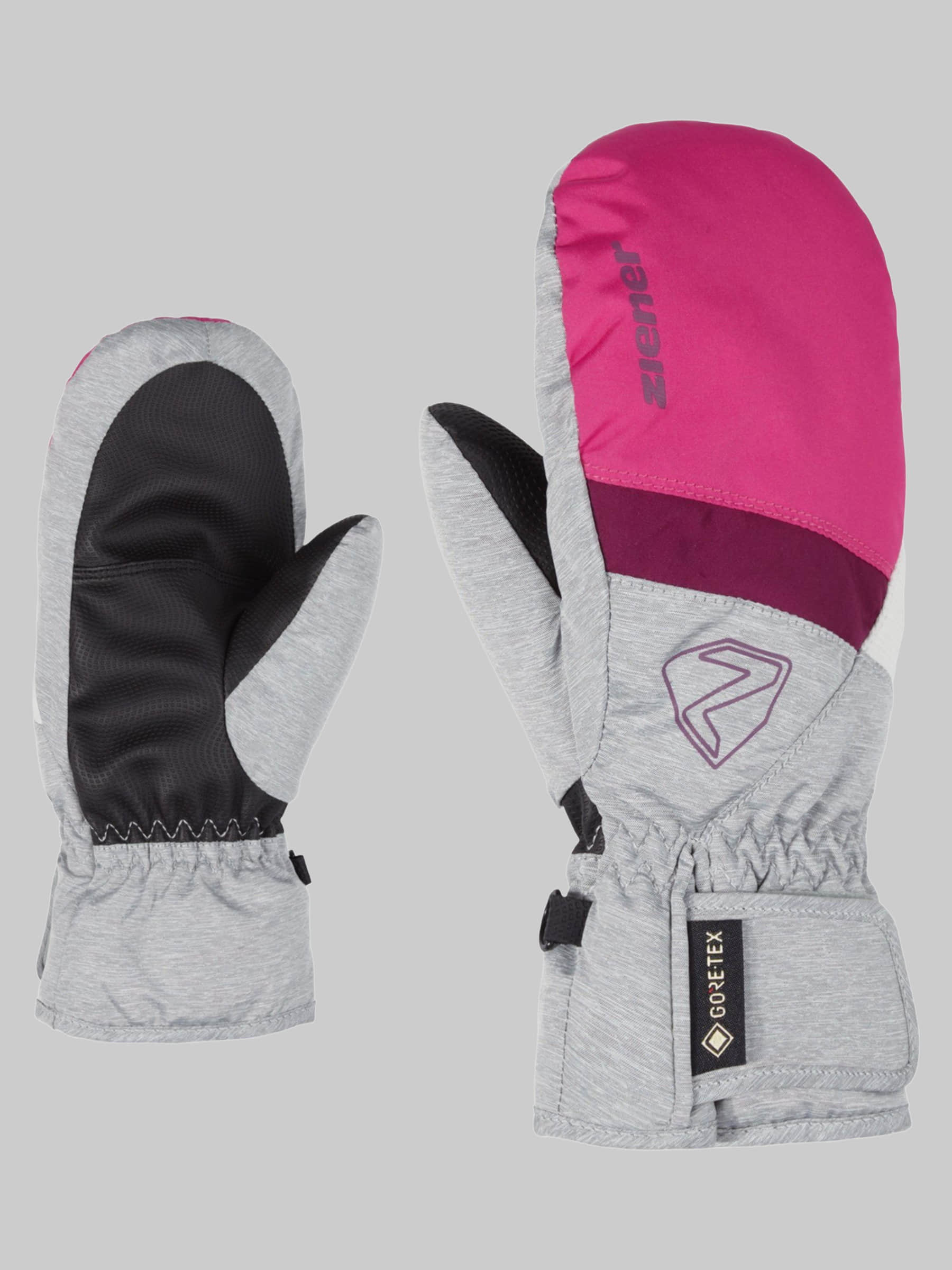 Ziener LEVIN GTX MITTEN Junior - Waterproof Kids Ski Gloves pink Mädchenmode Ziener